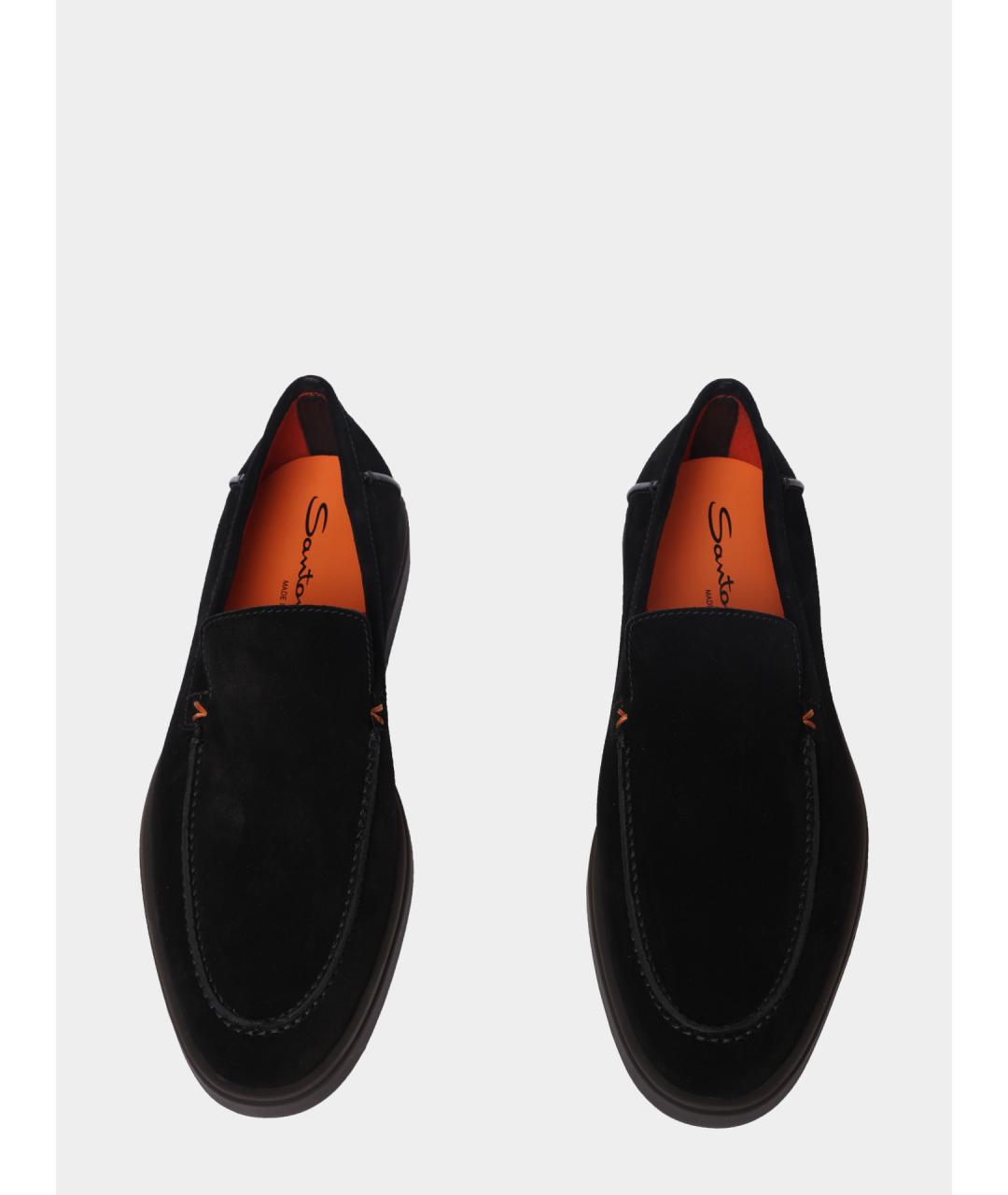 SANTONI Замшевые лоферы, фото 3