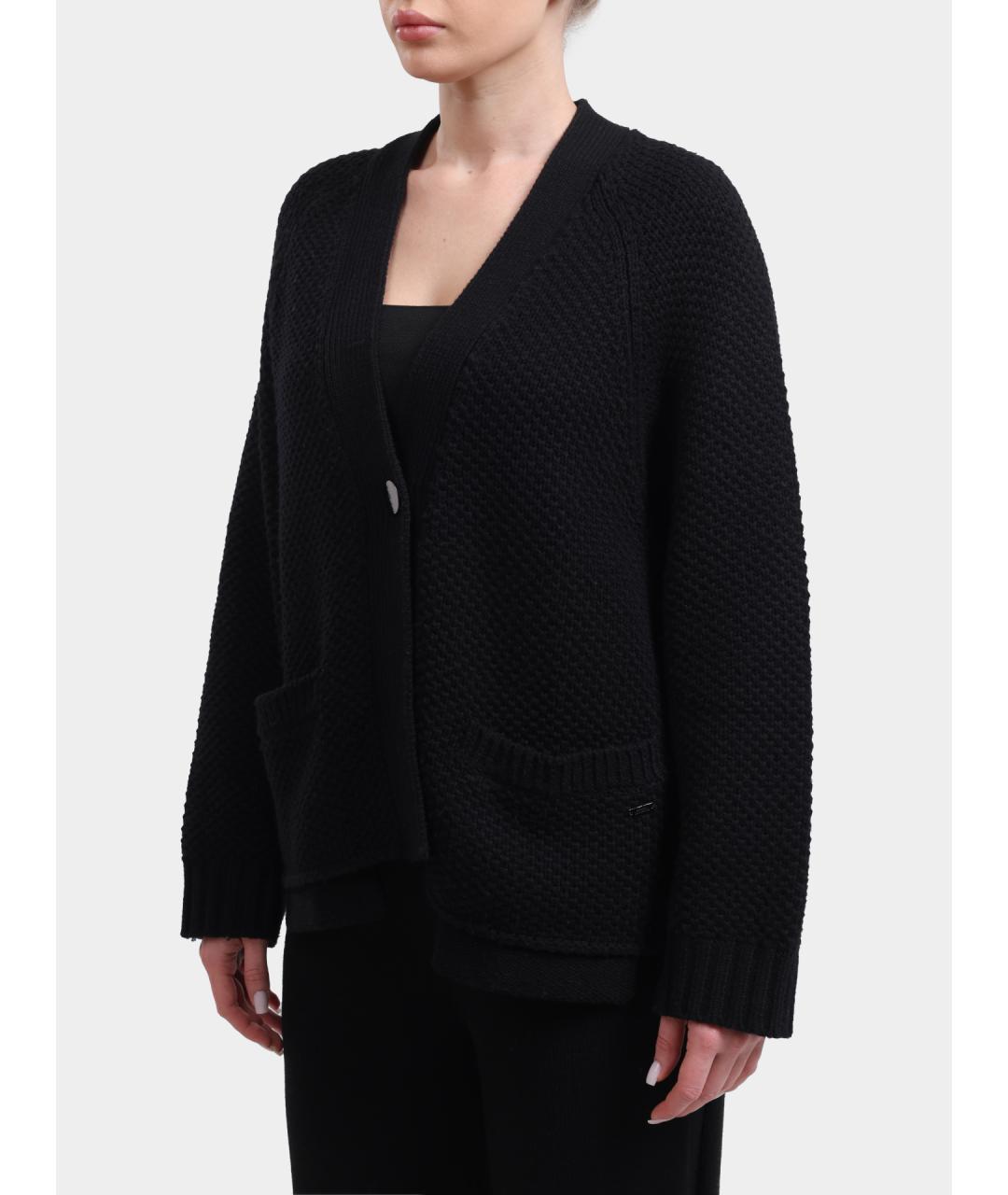 ARMANI EXCHANGE Черный кардиган, фото 3