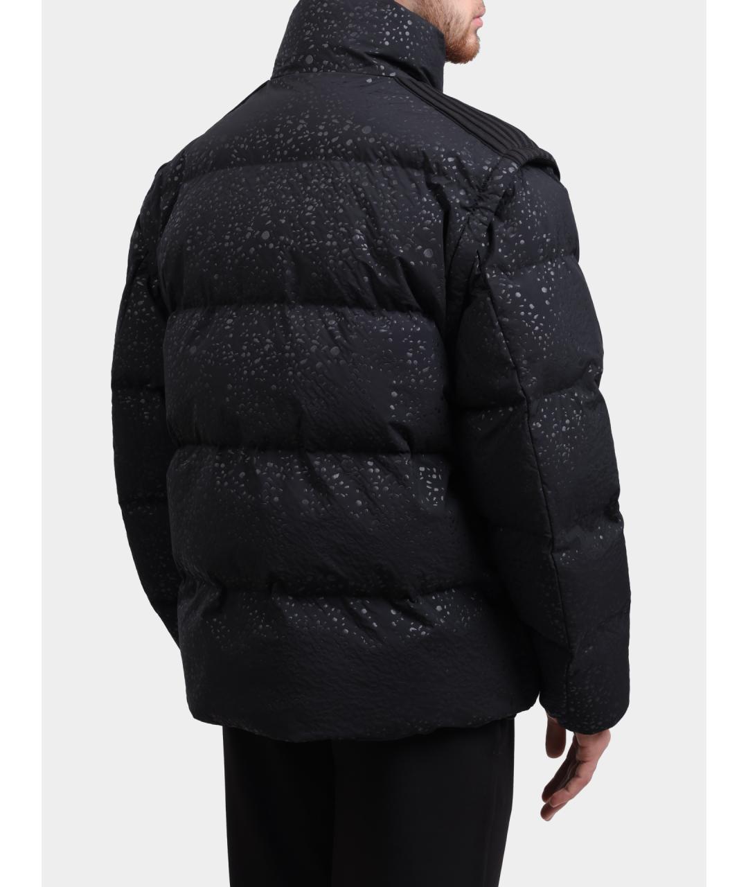 EA7 Черный пуховик, фото 5