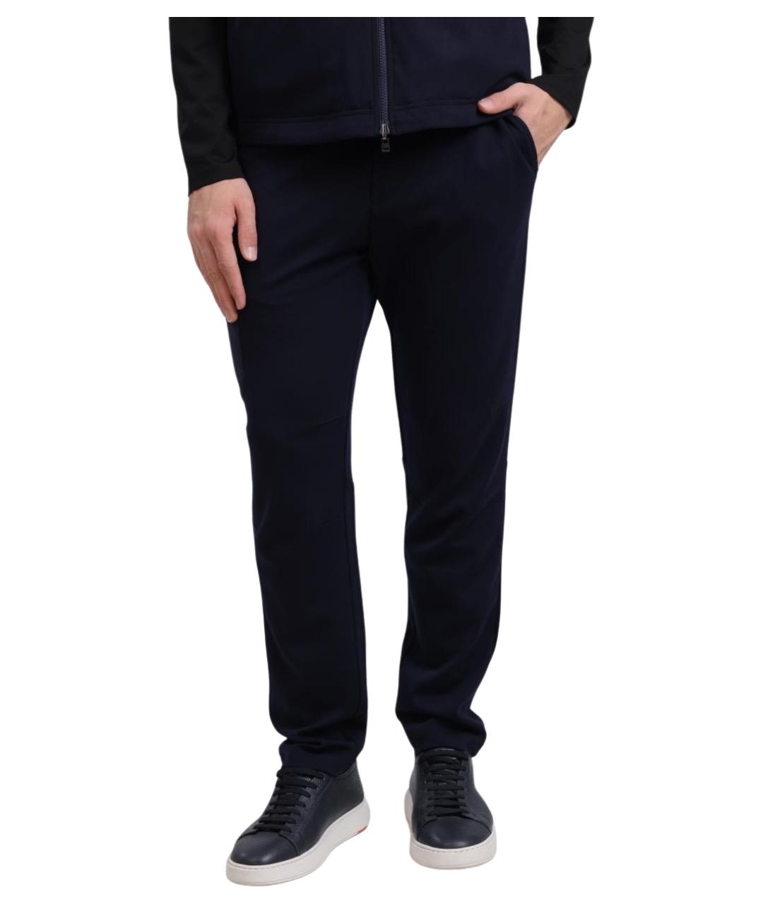 SEASE Темно-синие повседневные брюки, фото 1