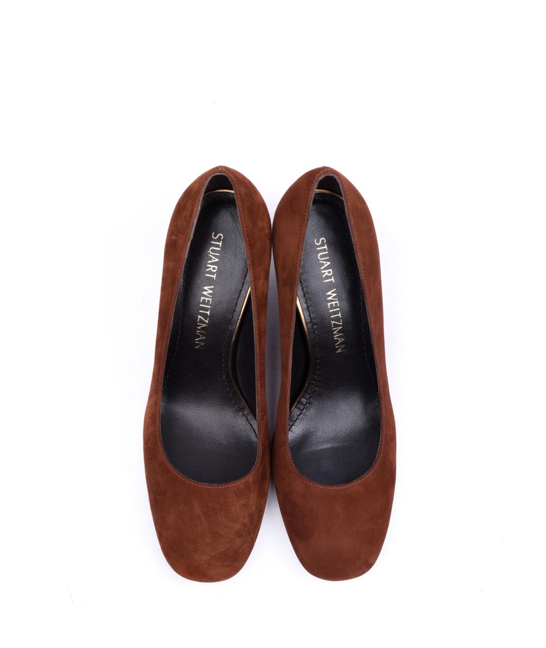 STUART WEITZMAN Замшевые туфли, фото 4