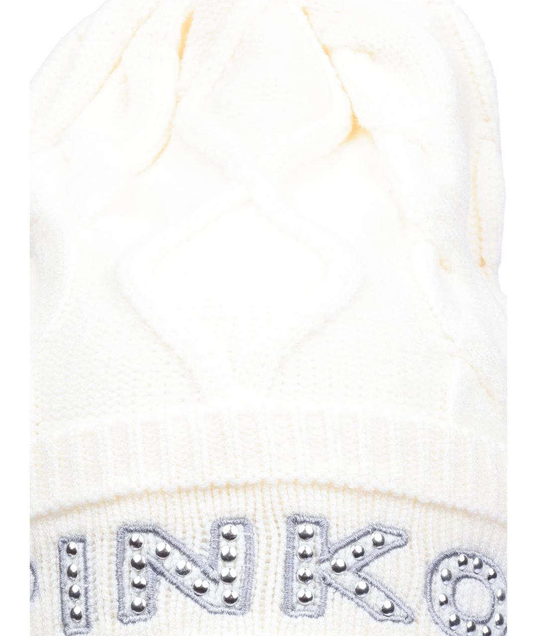 PINKO Белая шапка, фото 3