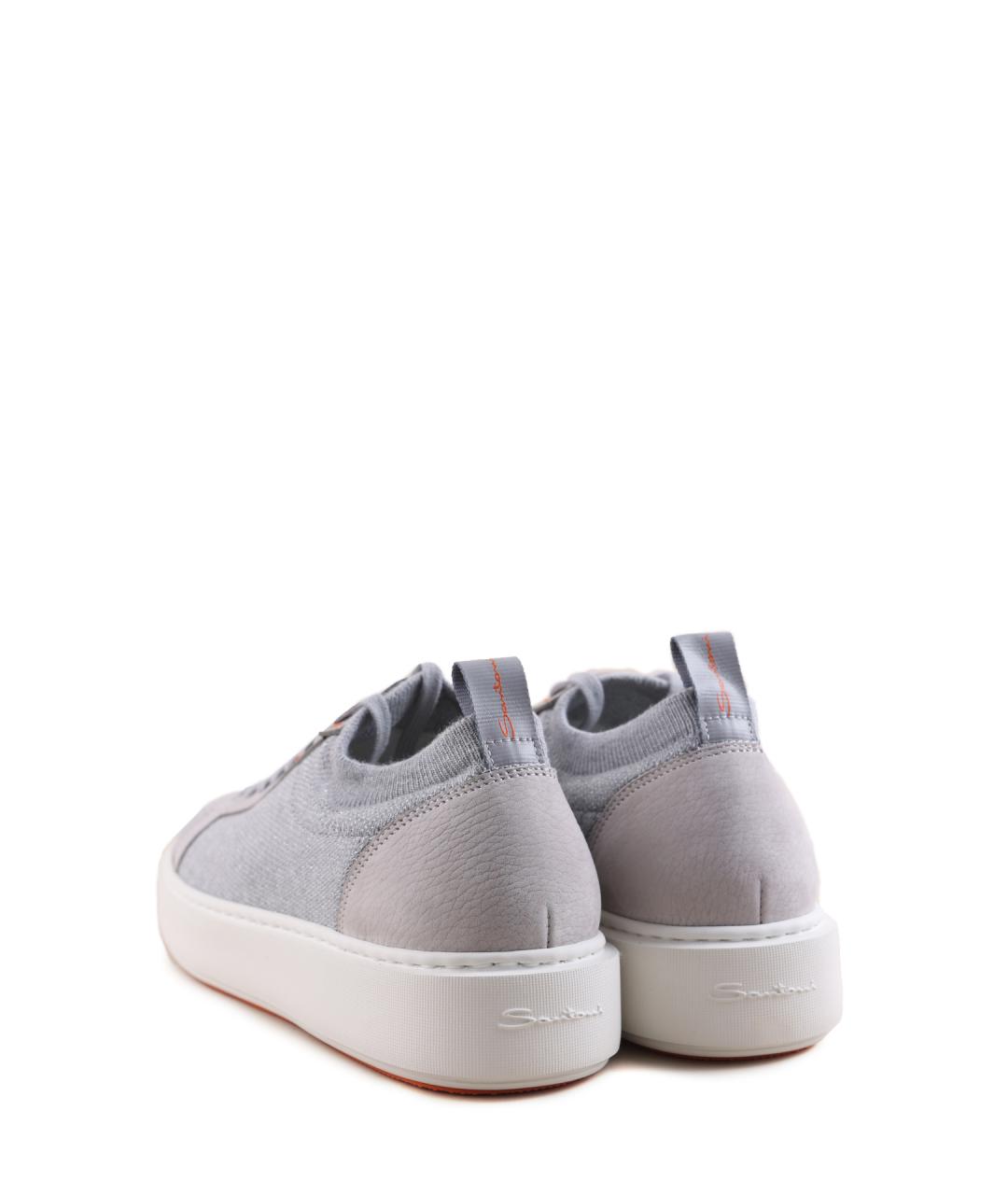 SANTONI Текстильные кеды, фото 4