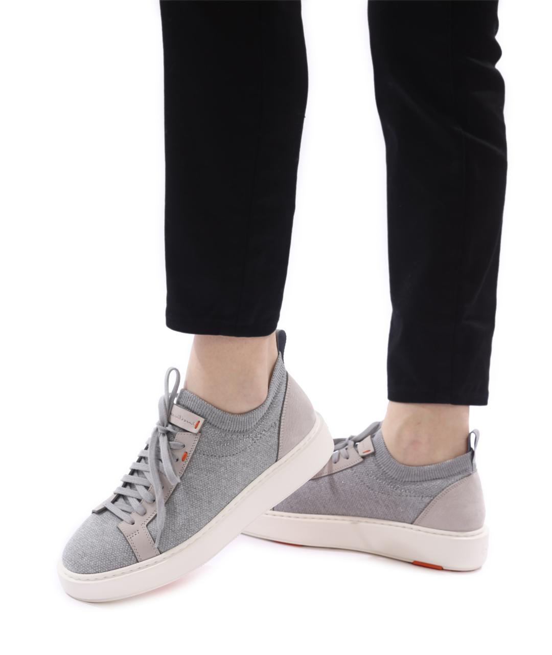 SANTONI Текстильные кеды, фото 6