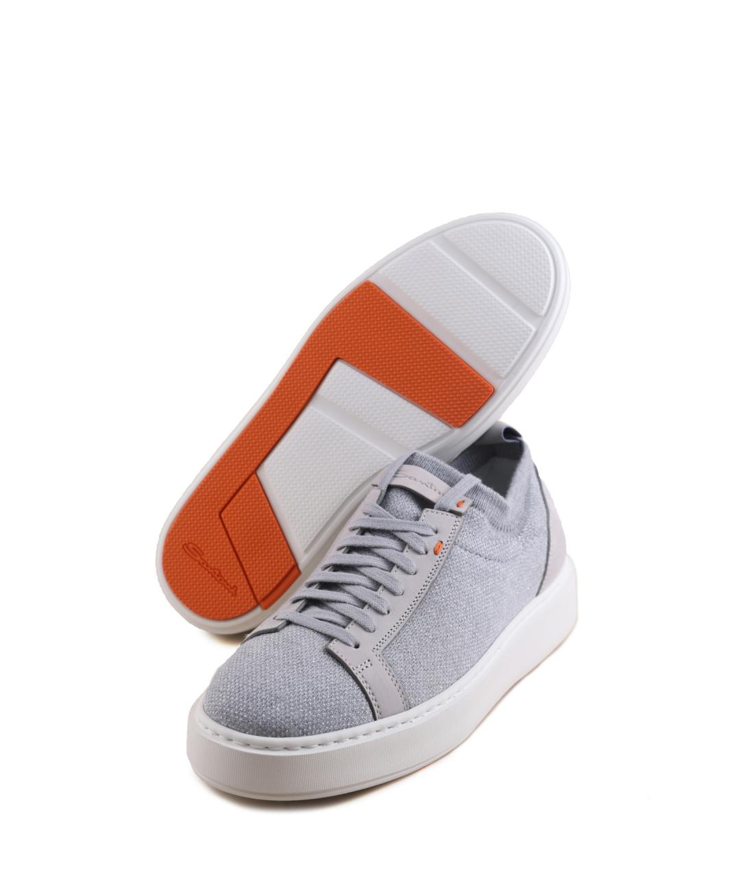 SANTONI Текстильные кеды, фото 3