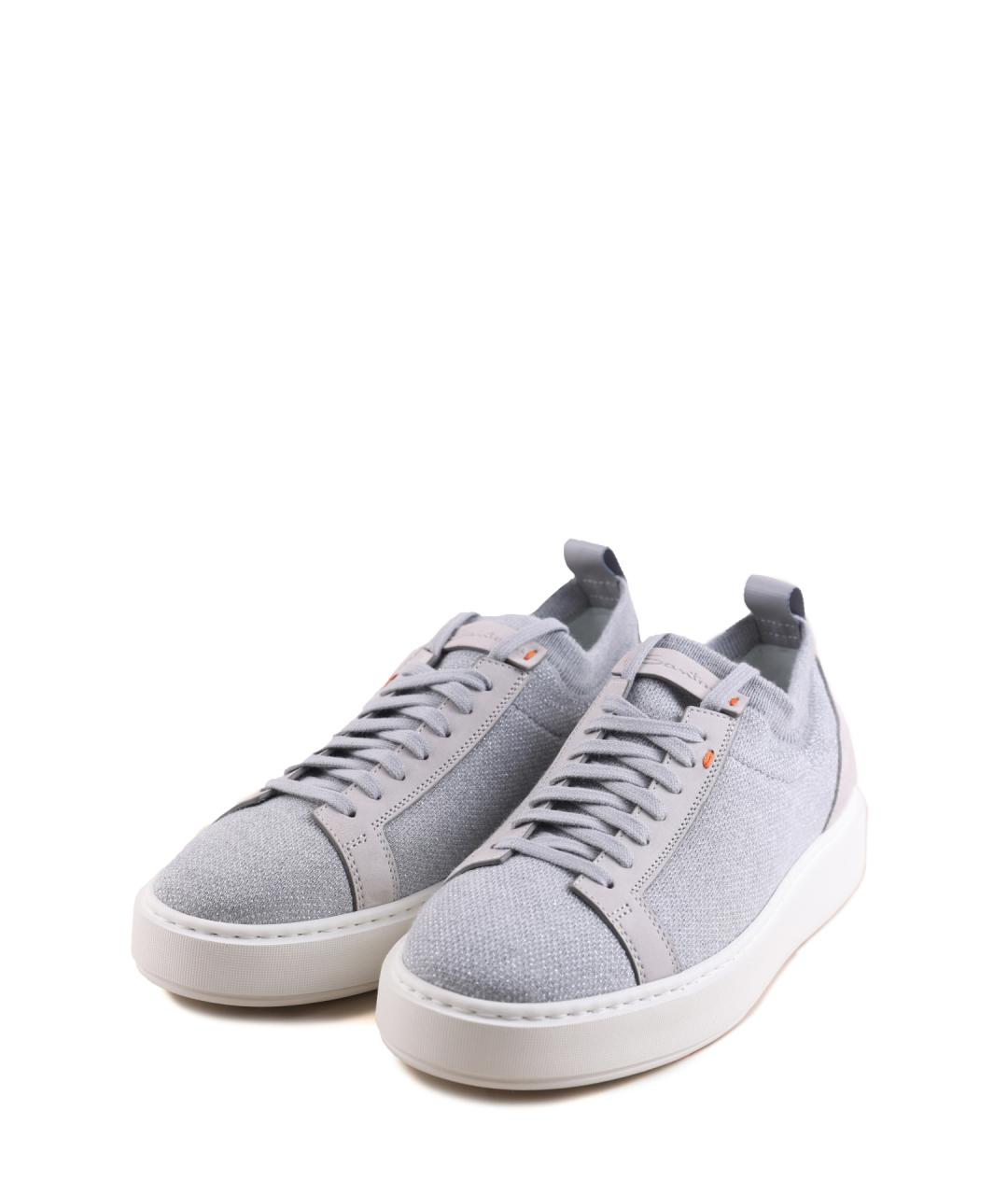 SANTONI Текстильные кеды, фото 5