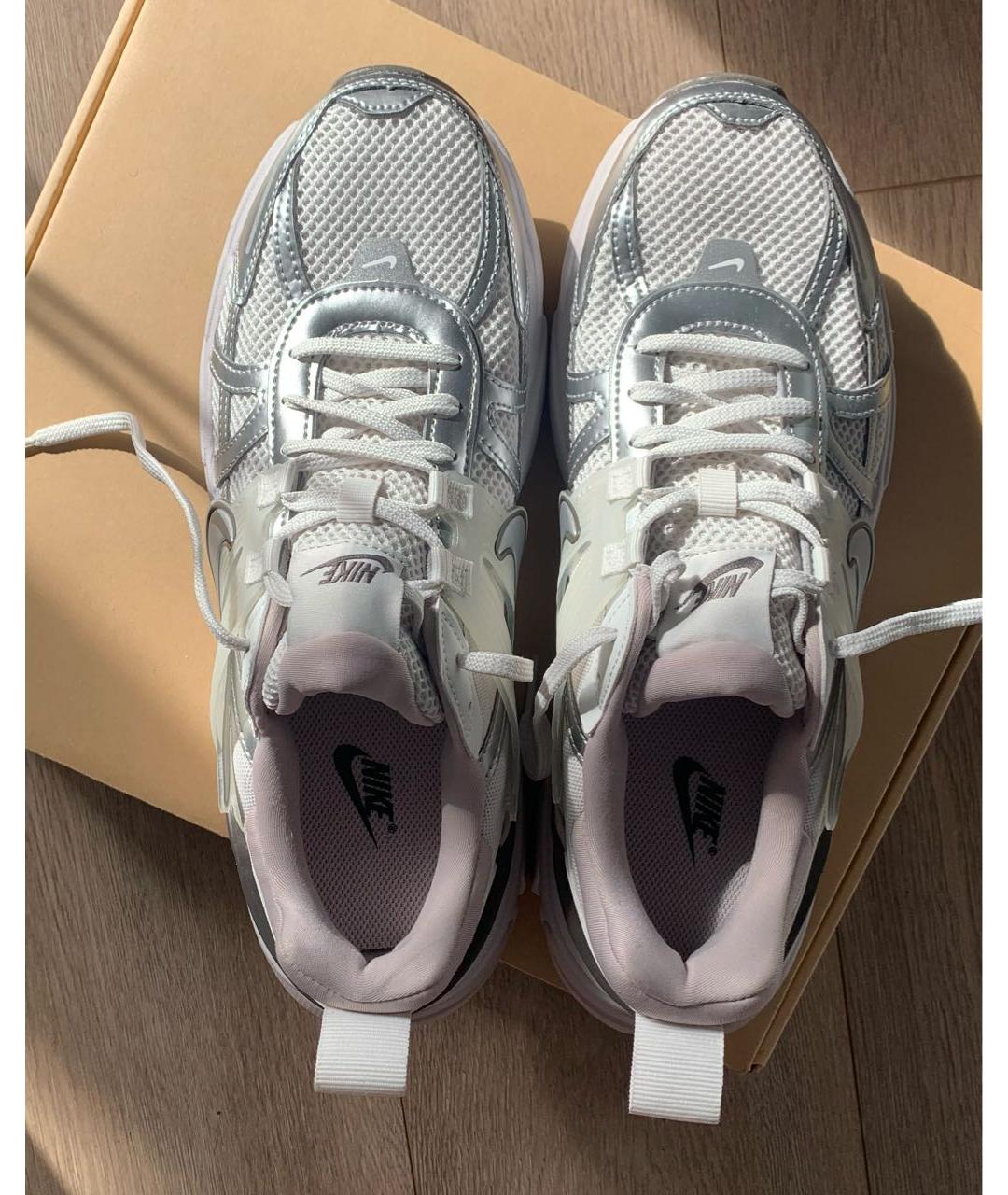 NIKE Серые текстильные кроссовки, фото 3