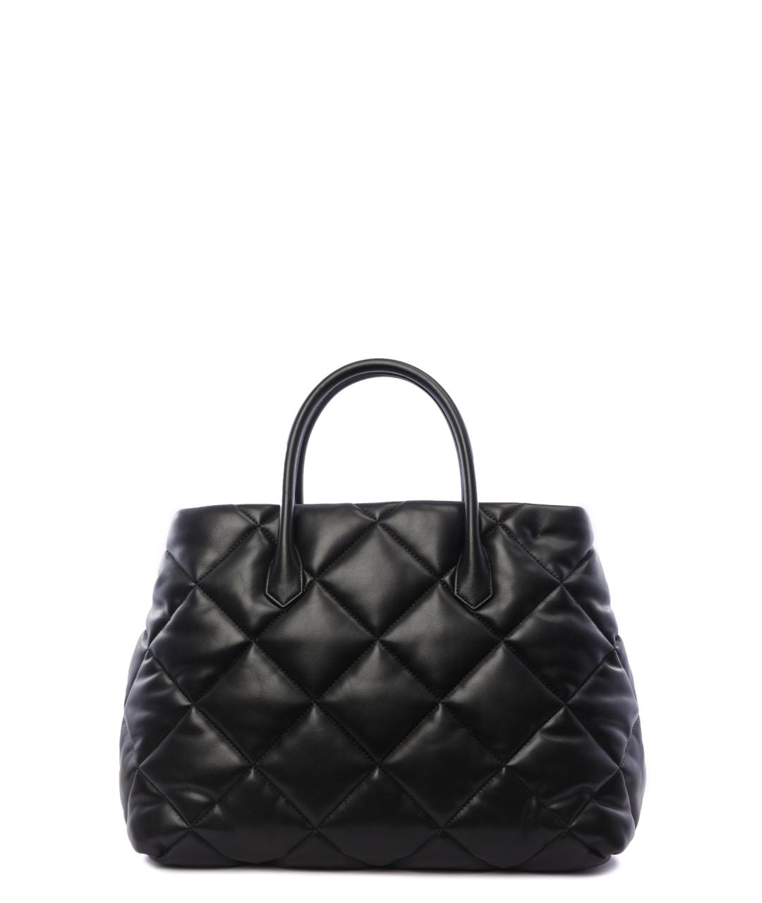 EMPORIO ARMANI Черная сумка тоут, фото 3