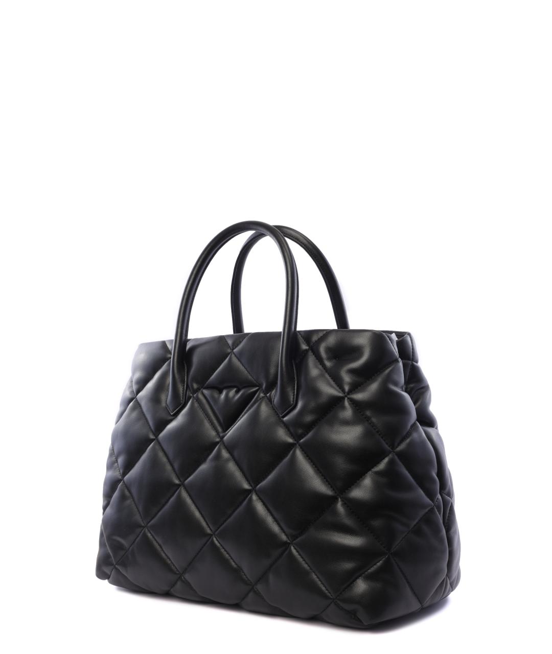 EMPORIO ARMANI Черная сумка тоут, фото 2