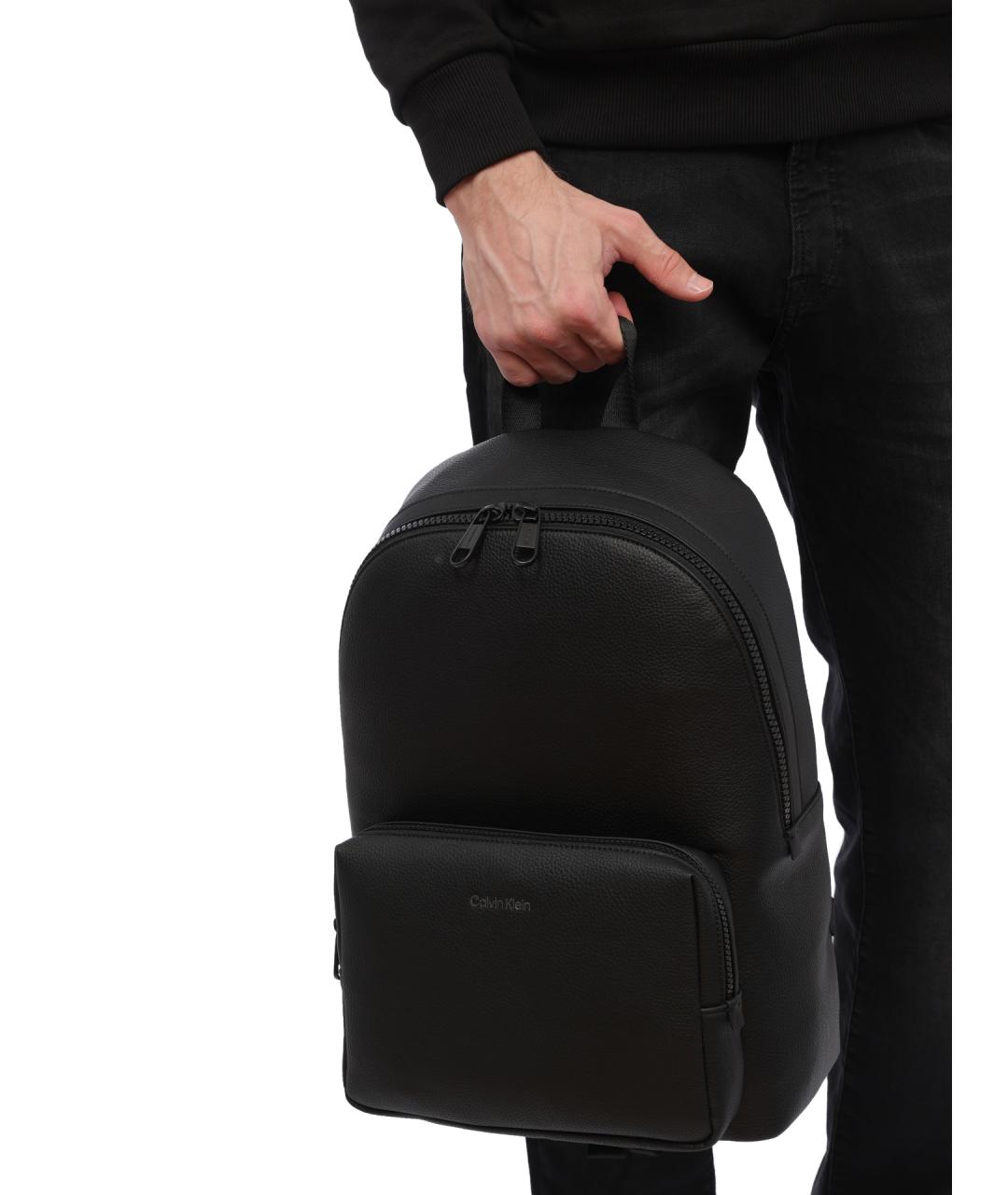 CALVIN KLEIN Черный рюкзак, фото 6