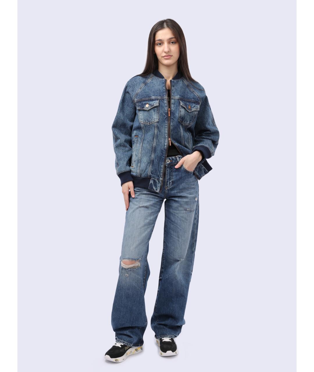 ARMANI EXCHANGE Синяя куртка, фото 2