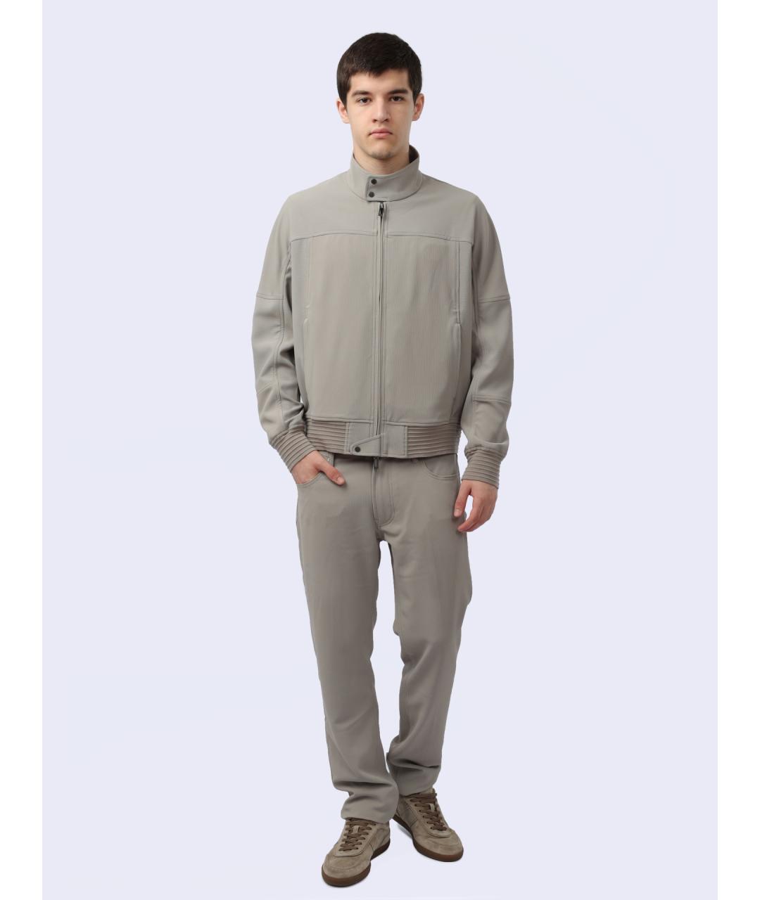 EMPORIO ARMANI Серая куртка, фото 2