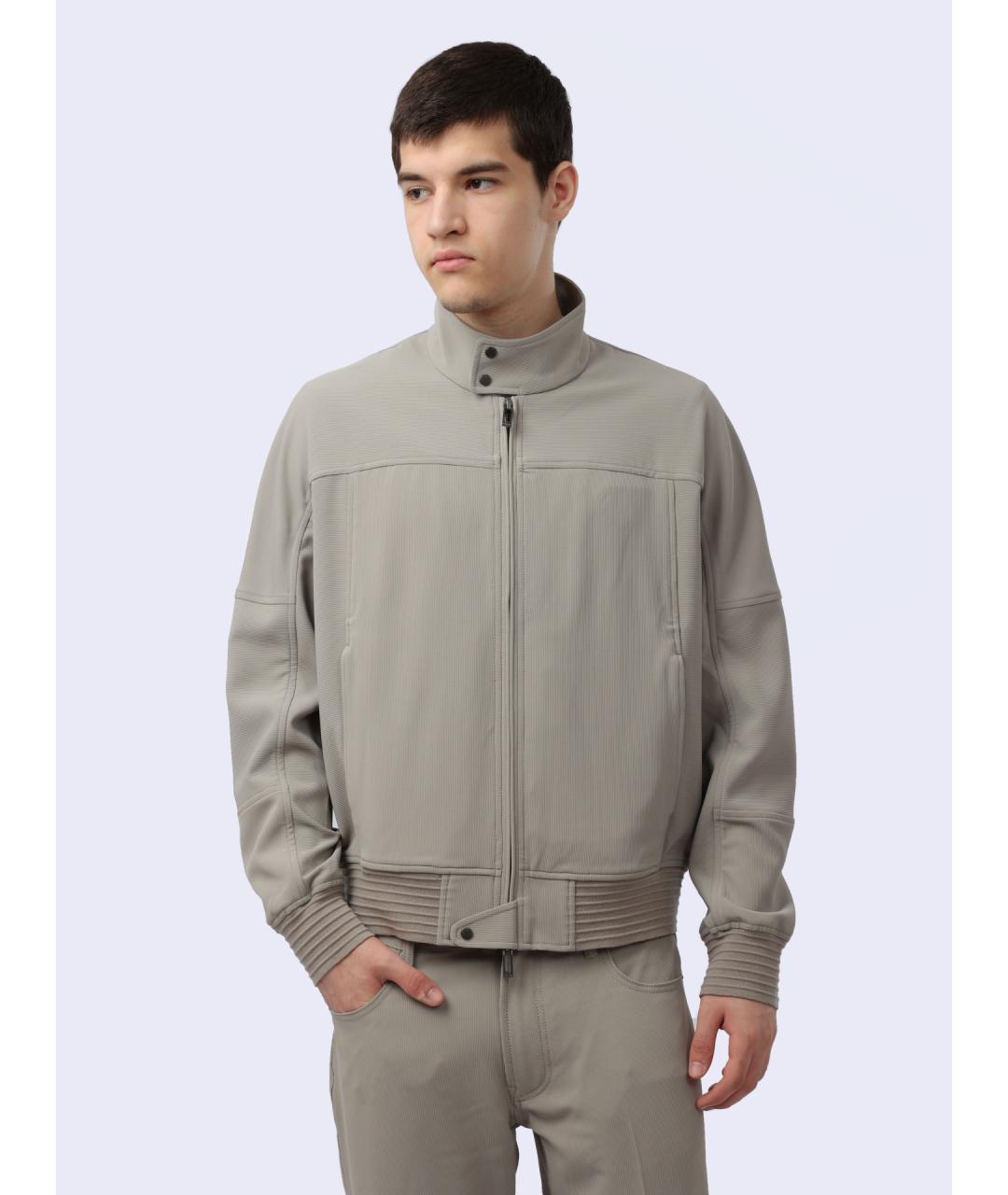 EMPORIO ARMANI Серая куртка, фото 6