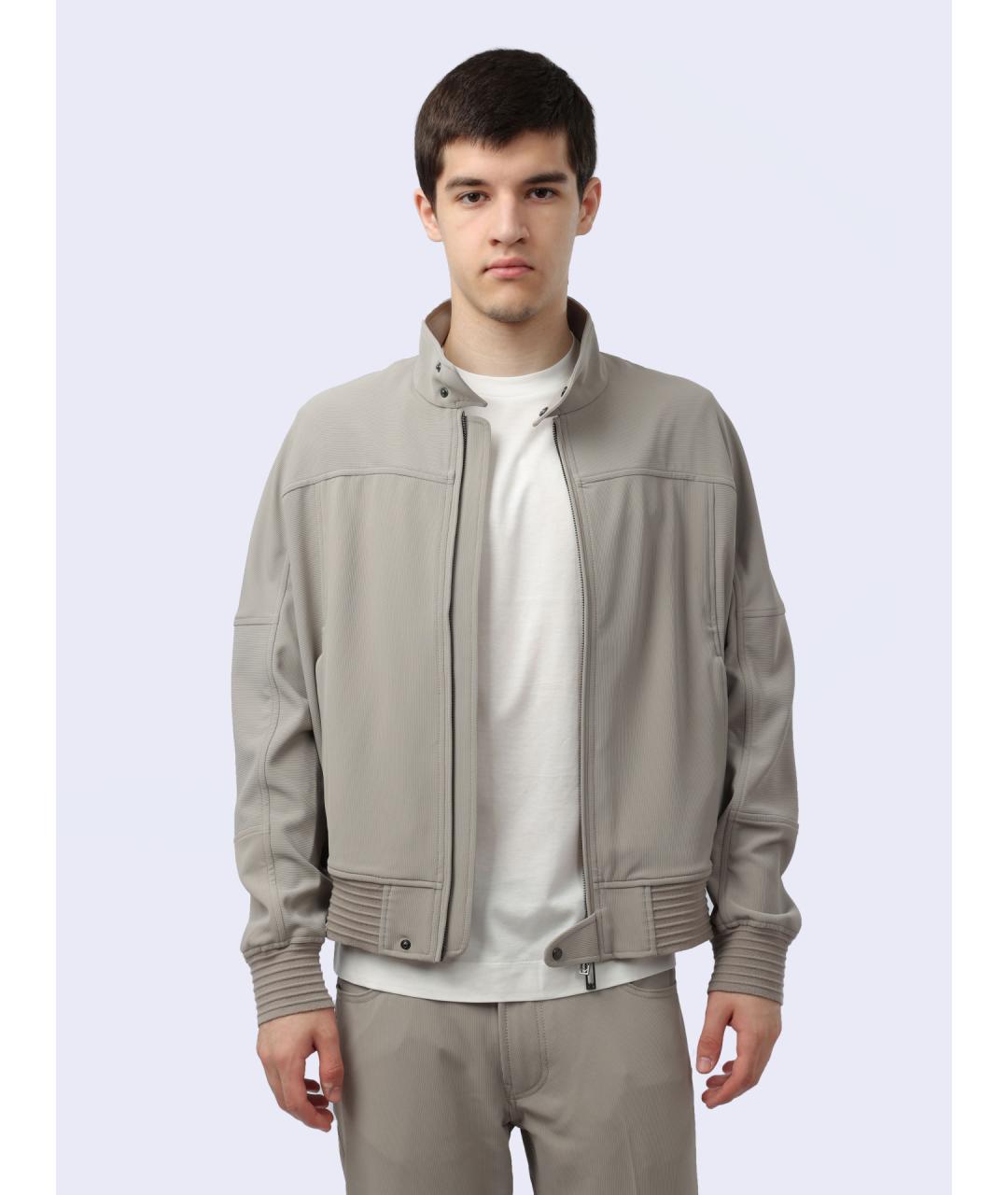 EMPORIO ARMANI Серая куртка, фото 8