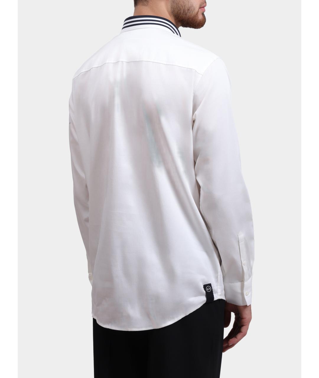 ARMANI EXCHANGE Хлопковая кэжуал рубашка, фото 4