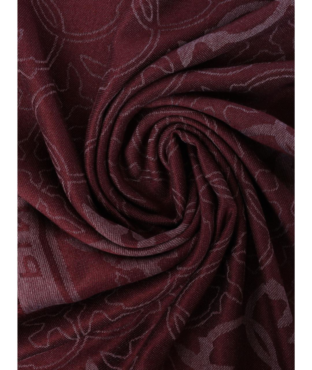 PINKO Бордовый шарф, фото 2