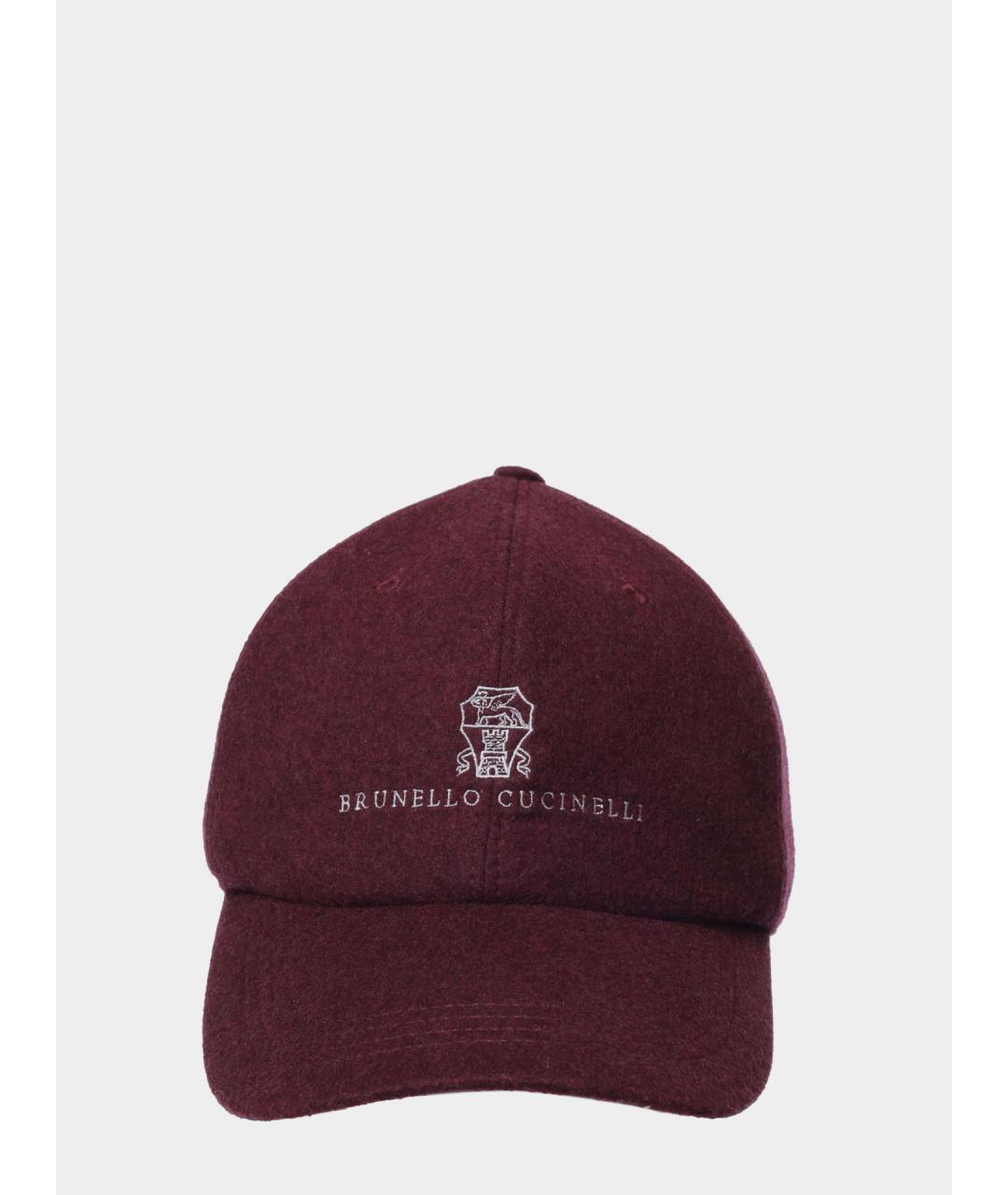 BRUNELLO CUCINELLI Шерстяная кепка/бейсболка, фото 3
