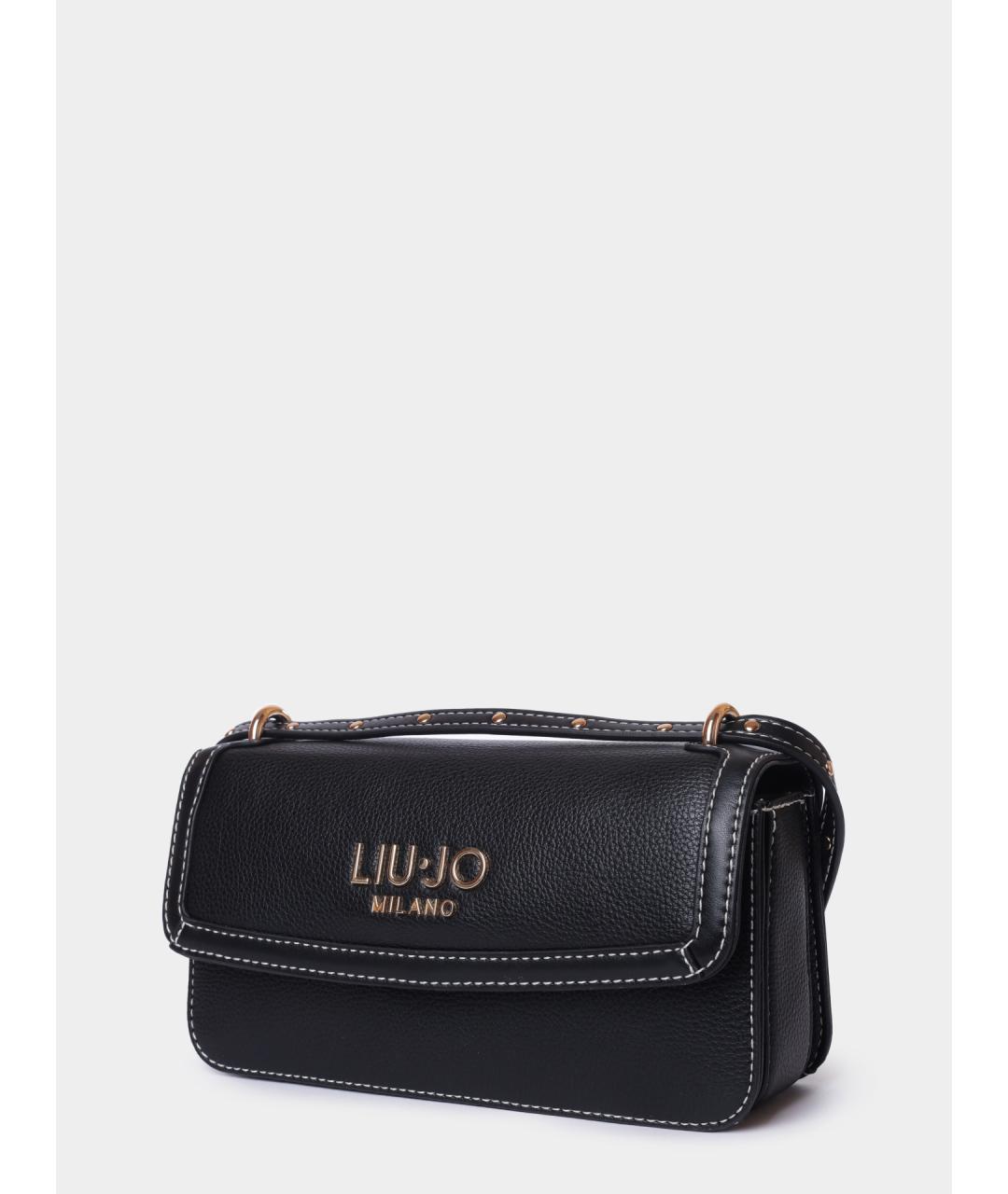 LIU JO Черная сумка через плечо, фото 3