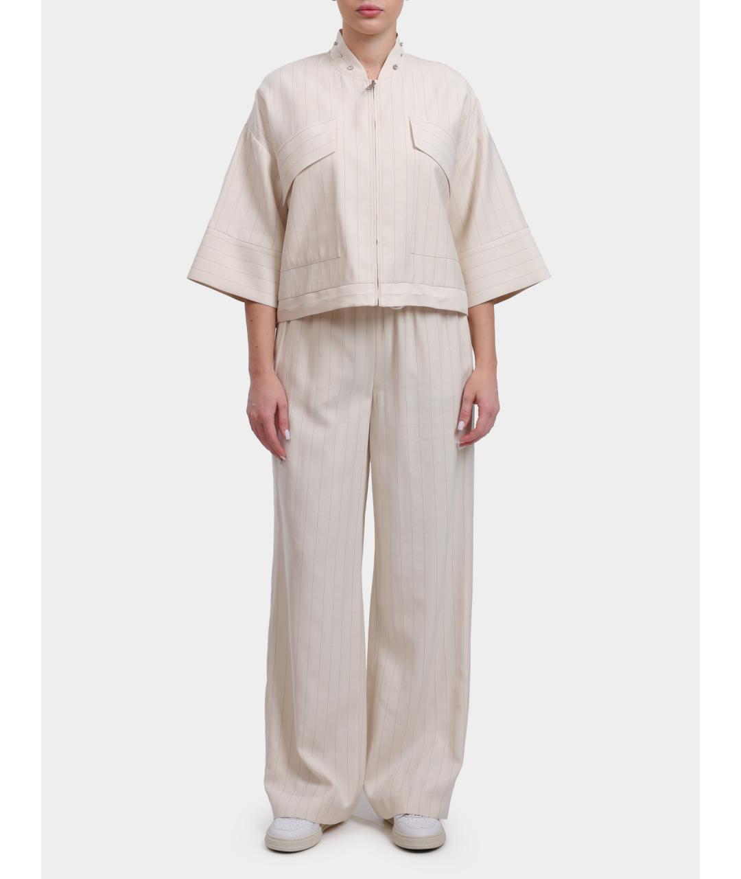 LIU JO Бежевый жакет/пиджак, фото 2