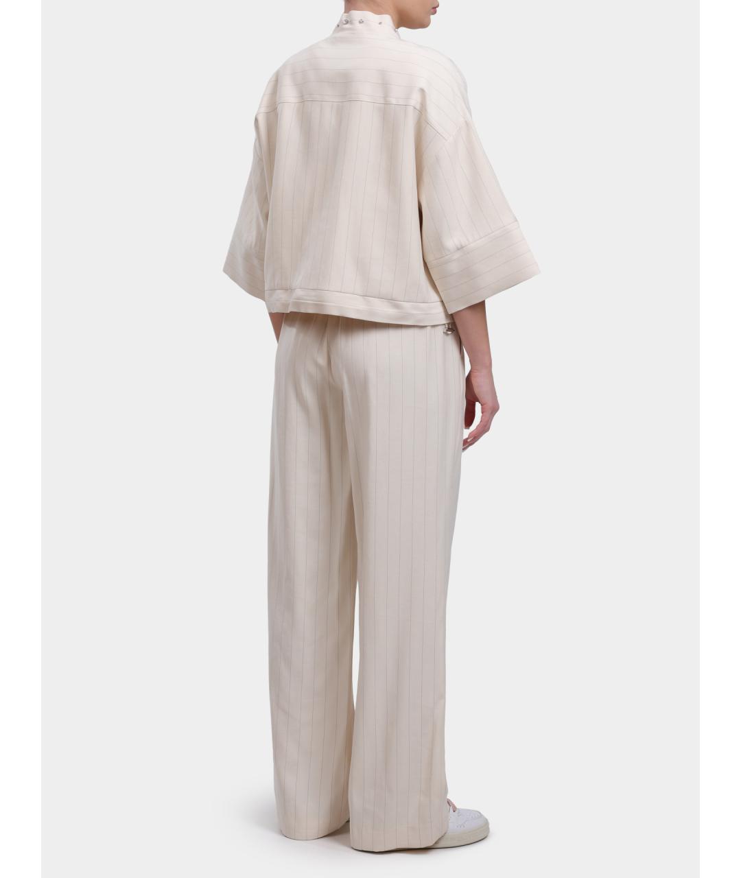 LIU JO Бежевый жакет/пиджак, фото 5