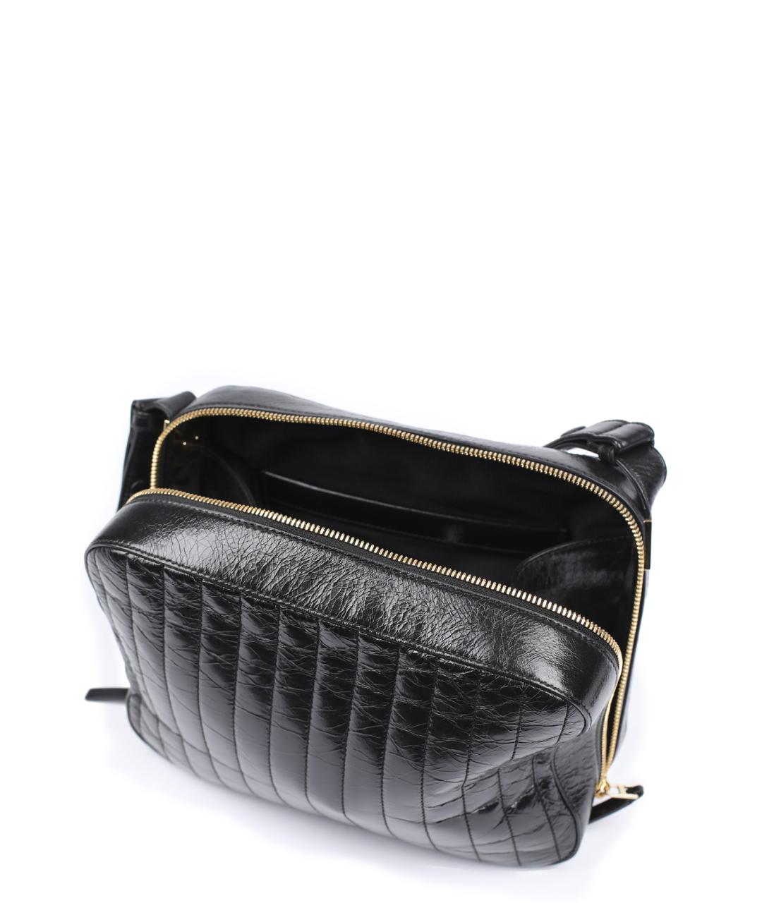 VICTORIA BECKHAM Черная сумка через плечо, фото 2