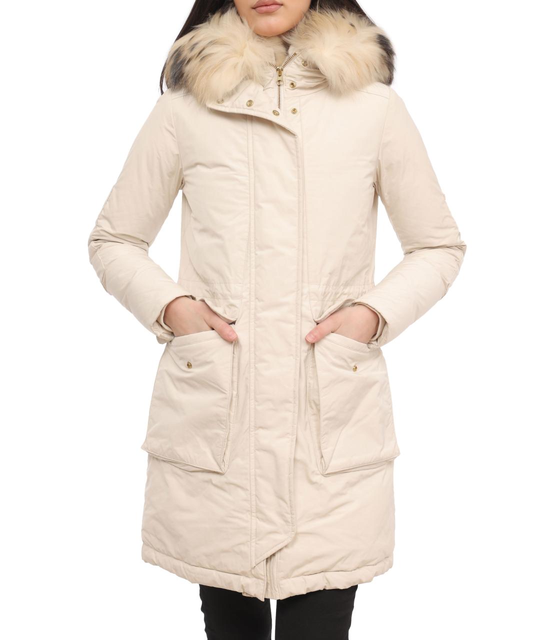 WOOLRICH Бежевая парка, фото 1