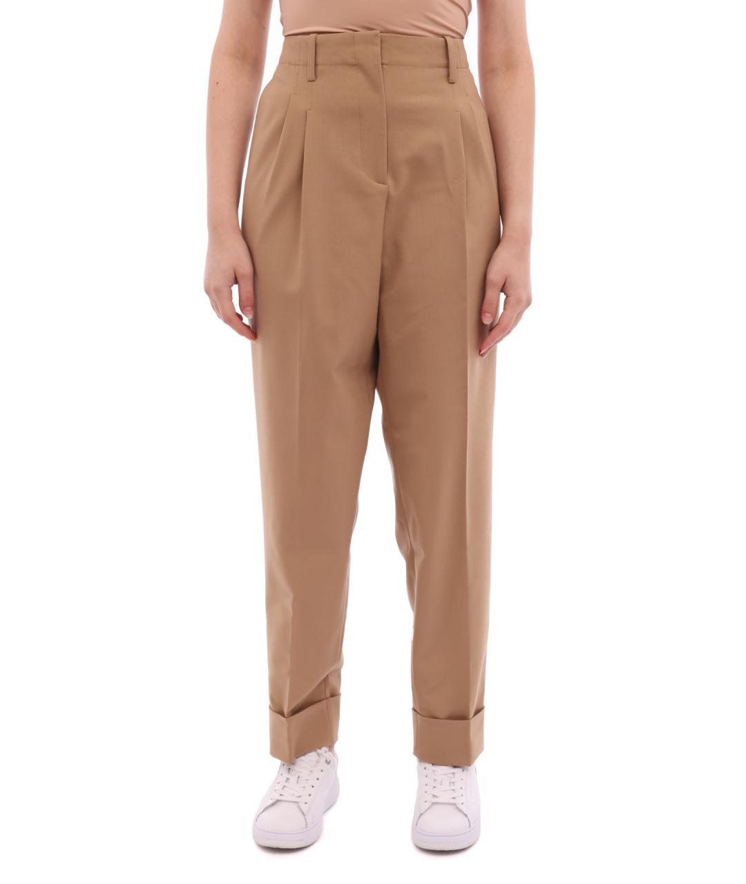 TOMMY HILFIGER Хлопковые прямые брюки, фото 1
