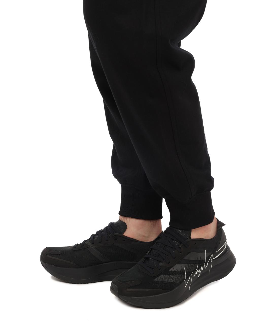 Y-3 Черные текстильные низкие кроссовки / кеды, фото 7