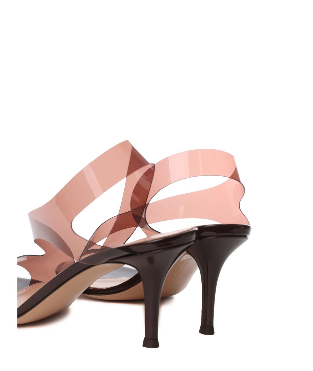 GIANVITO ROSSI Кожаные босоножки, фото 5