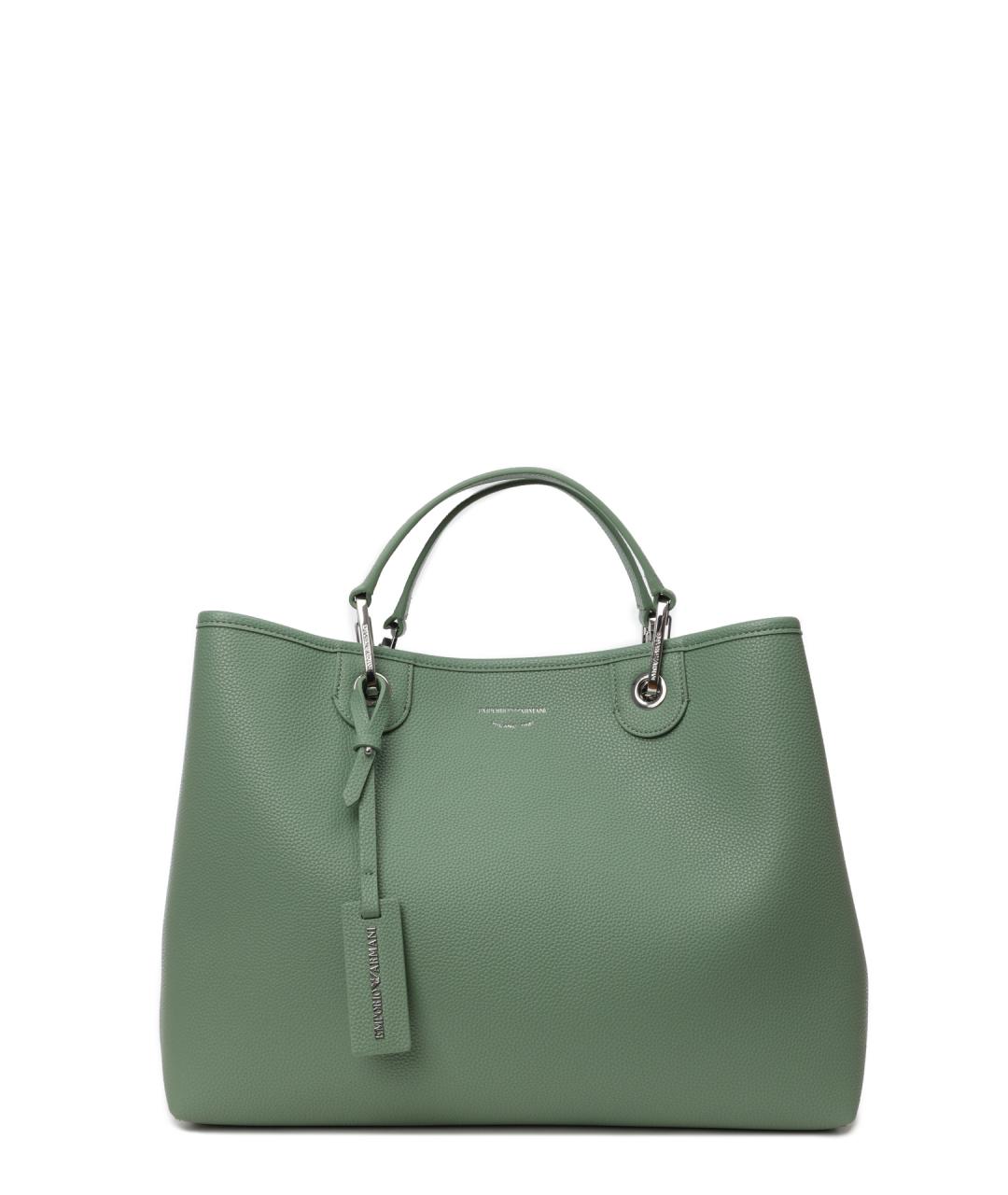 EMPORIO ARMANI Золотая сумка тоут, фото 1