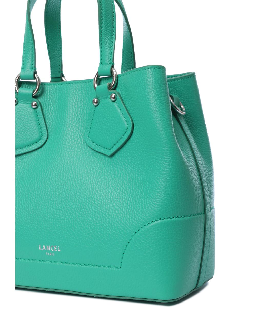 LANCEL Кожаная сумка с короткими ручками, фото 5