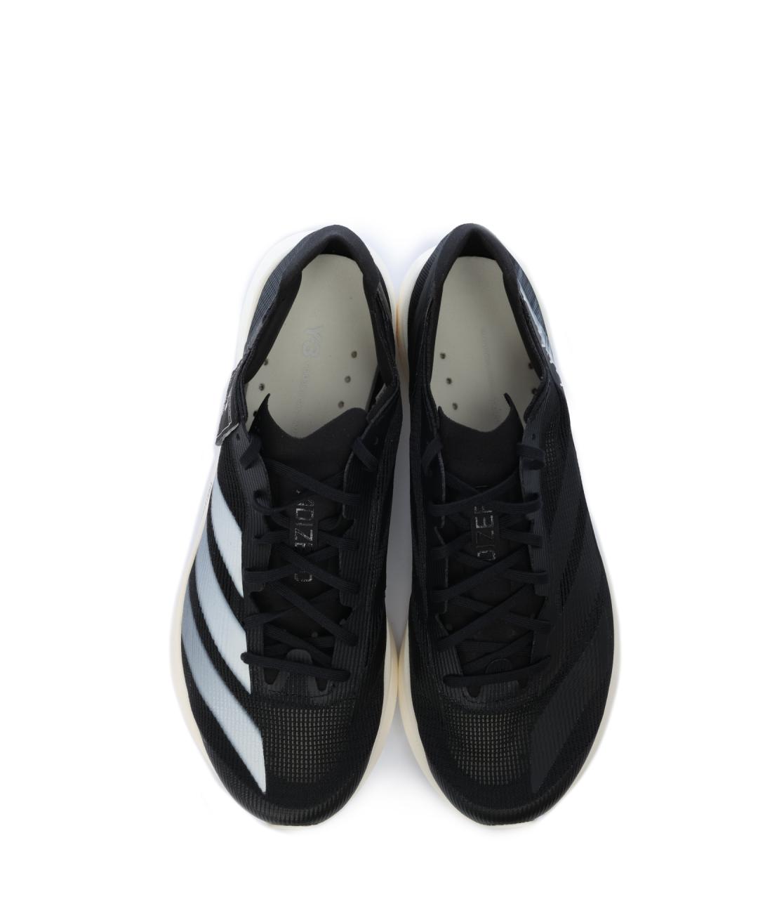 Y-3 Черные текстильные низкие кроссовки / кеды, фото 5