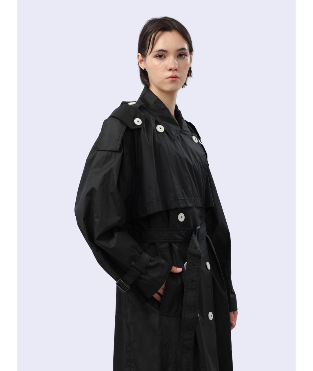 TOMMY HILFIGER Черный тренч/плащ, фото 4