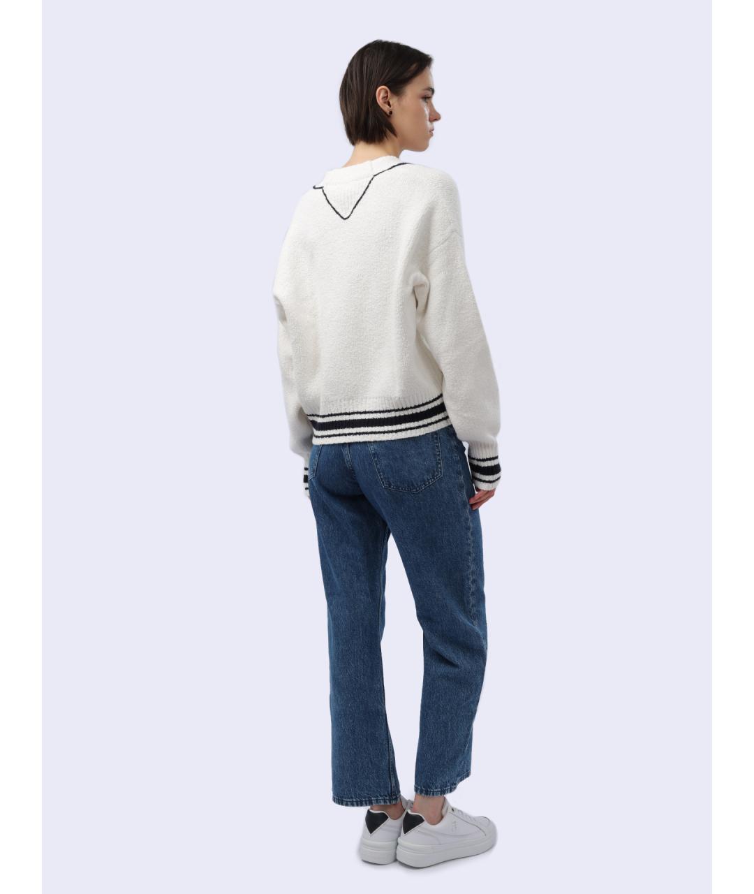 TOMMY HILFIGER Белый кардиган, фото 4