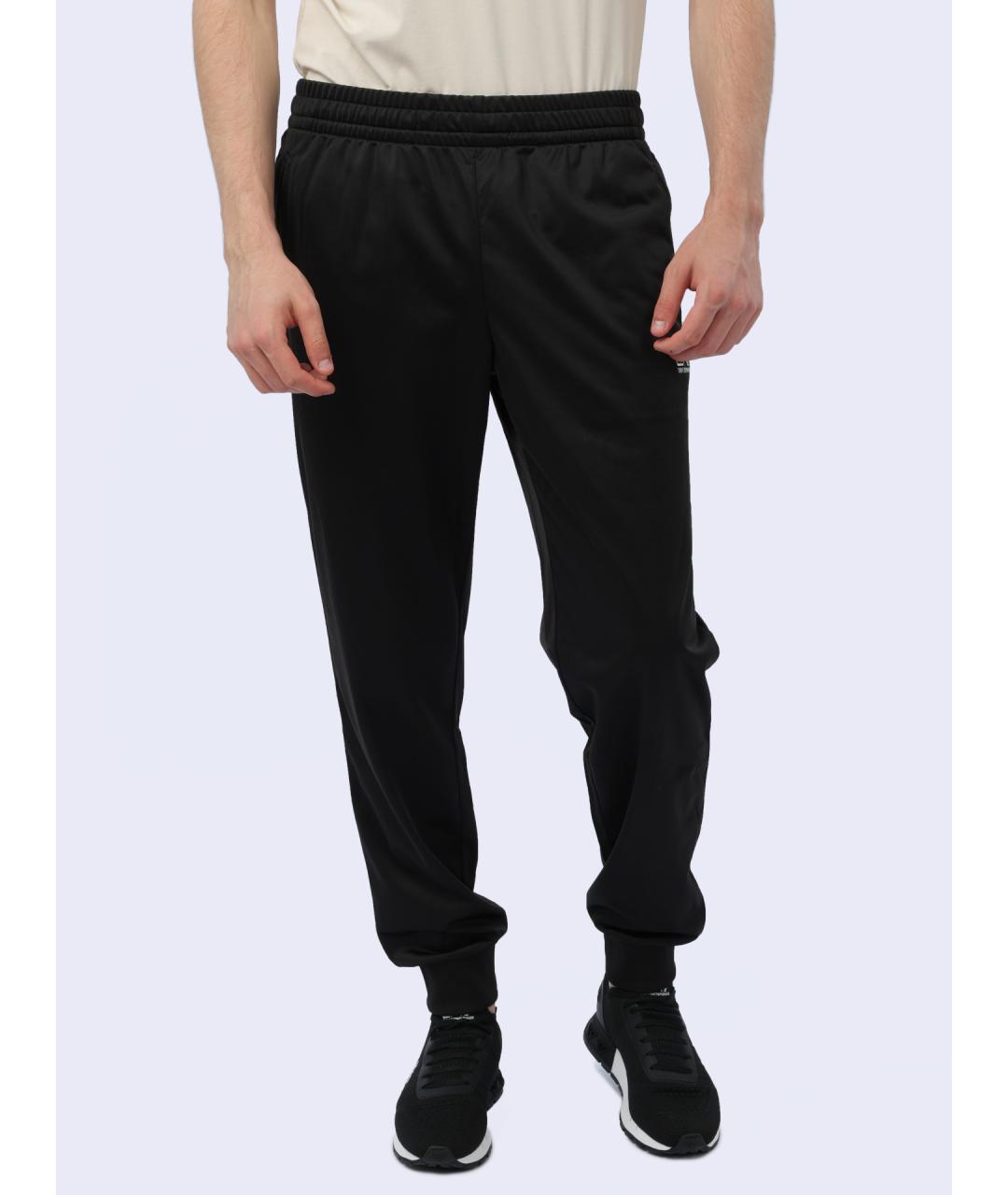 EA7 Черный полиэстеровый спортивный костюм, фото 7