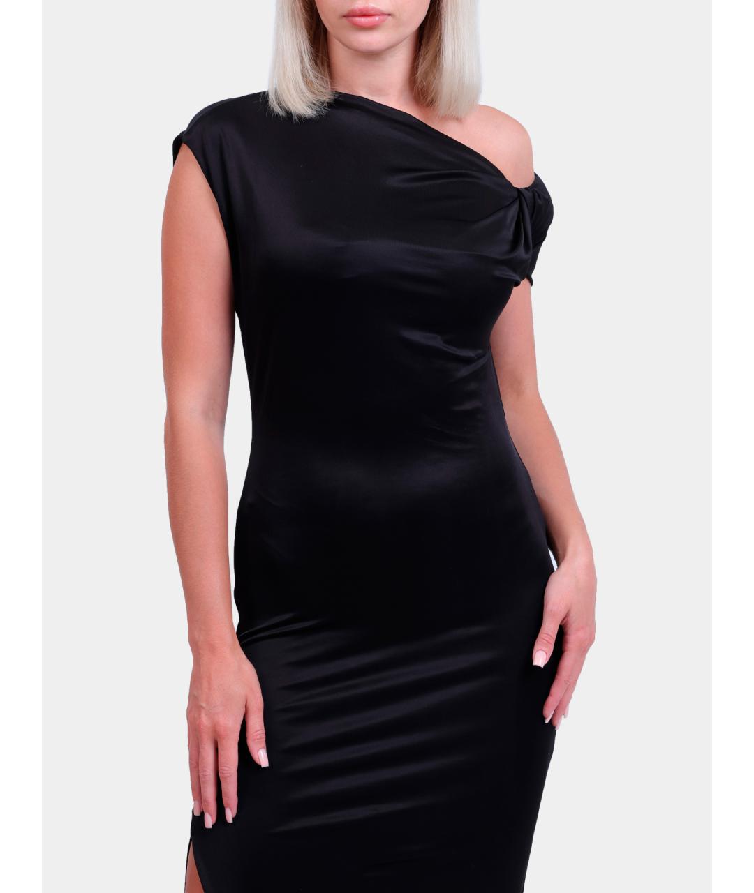 HUGO Черное коктейльное платье, фото 2