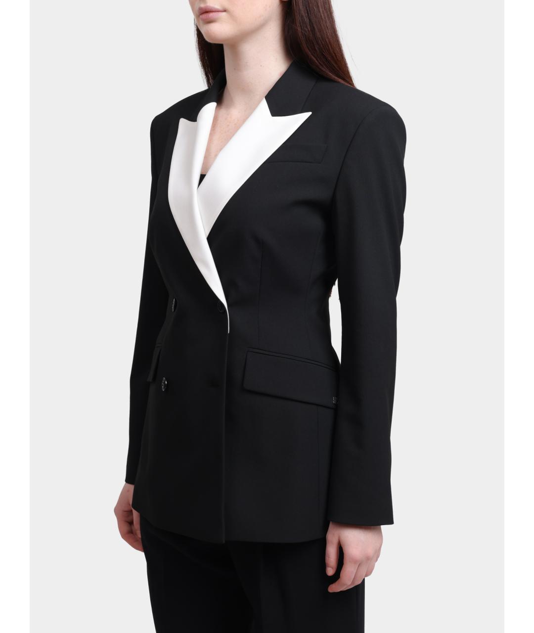 HUGO Черный жакет/пиджак, фото 3