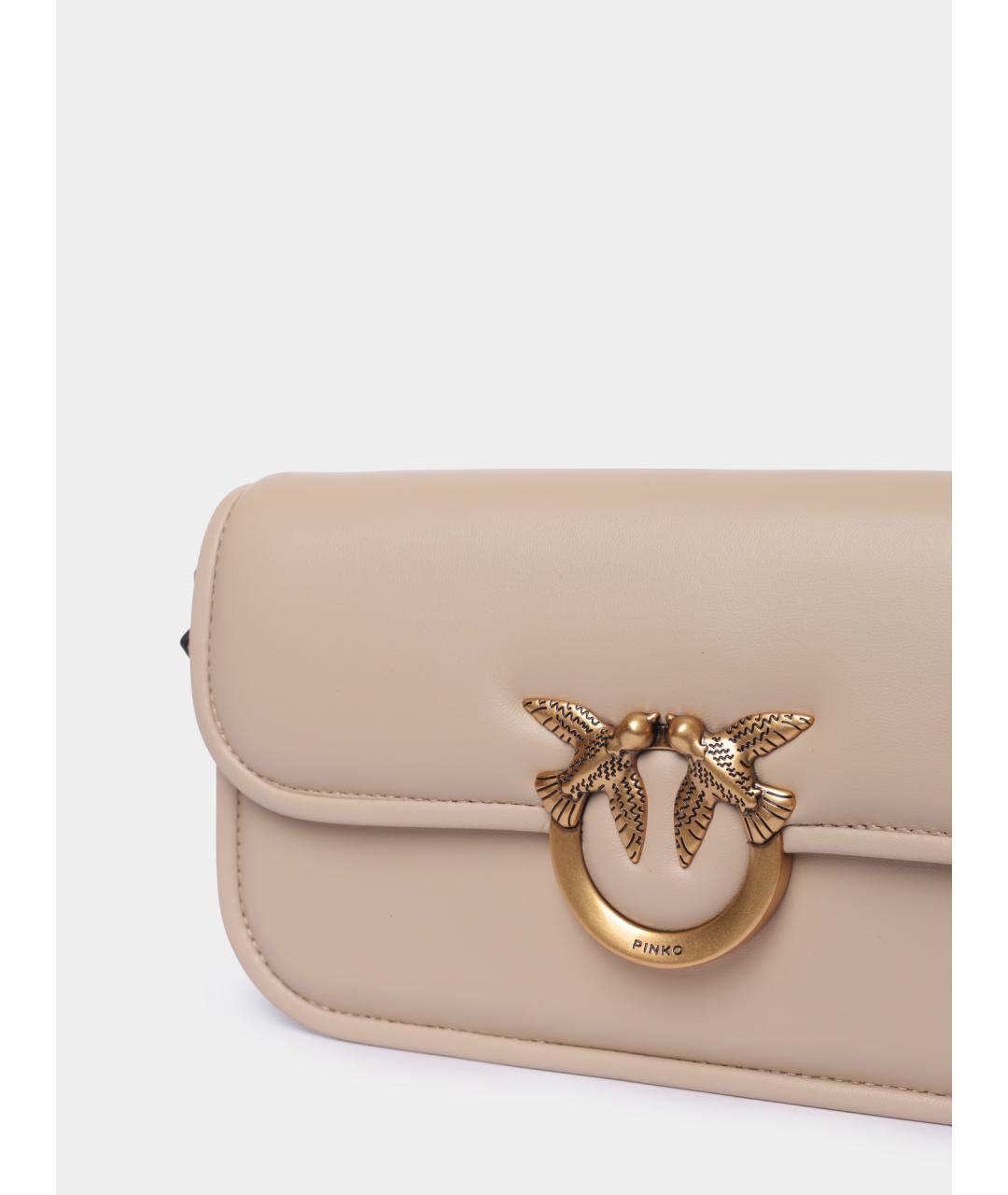 PINKO Кожаная сумка через плечо, фото 4