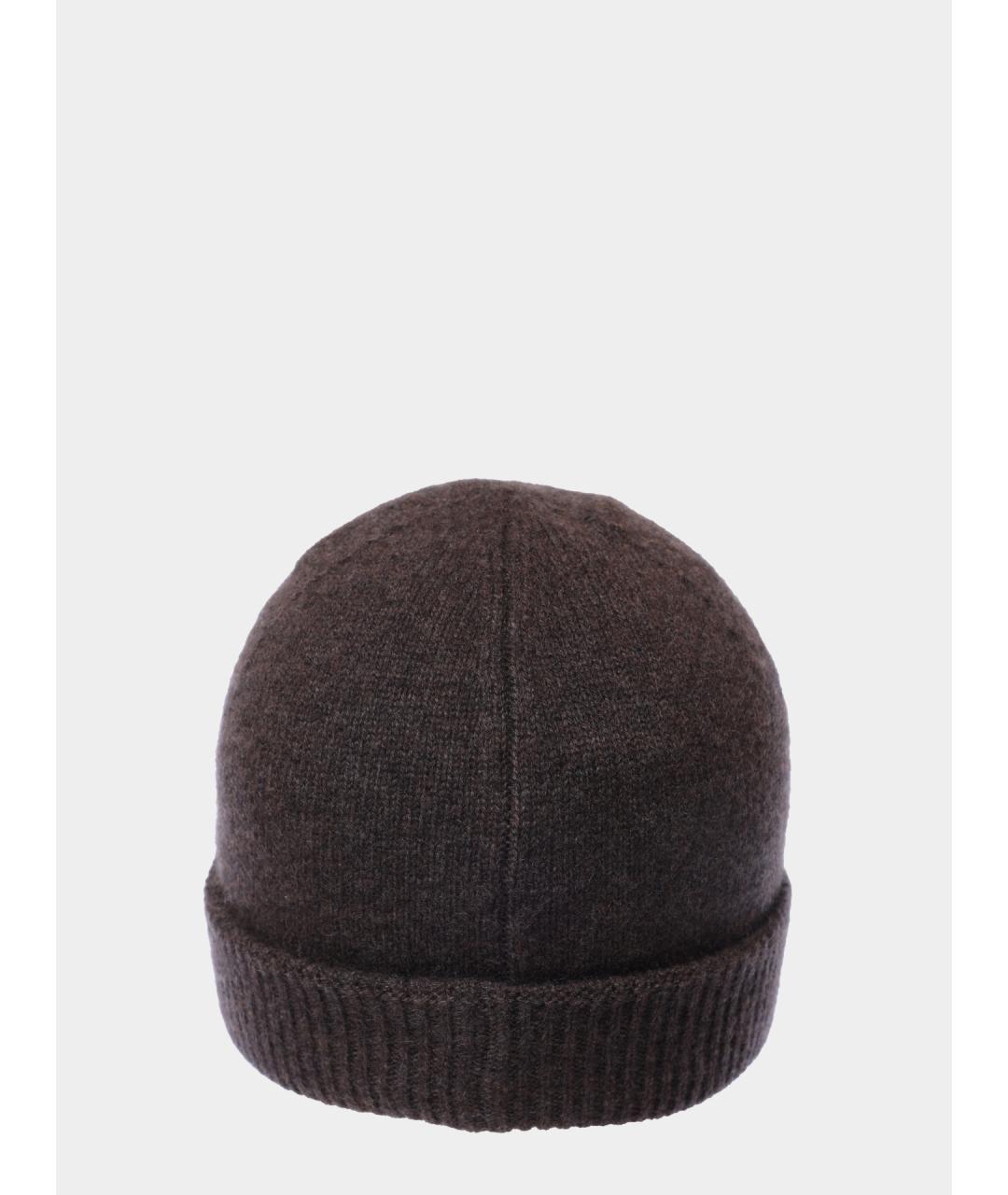 EMPORIO ARMANI Коричневая шапка, фото 4