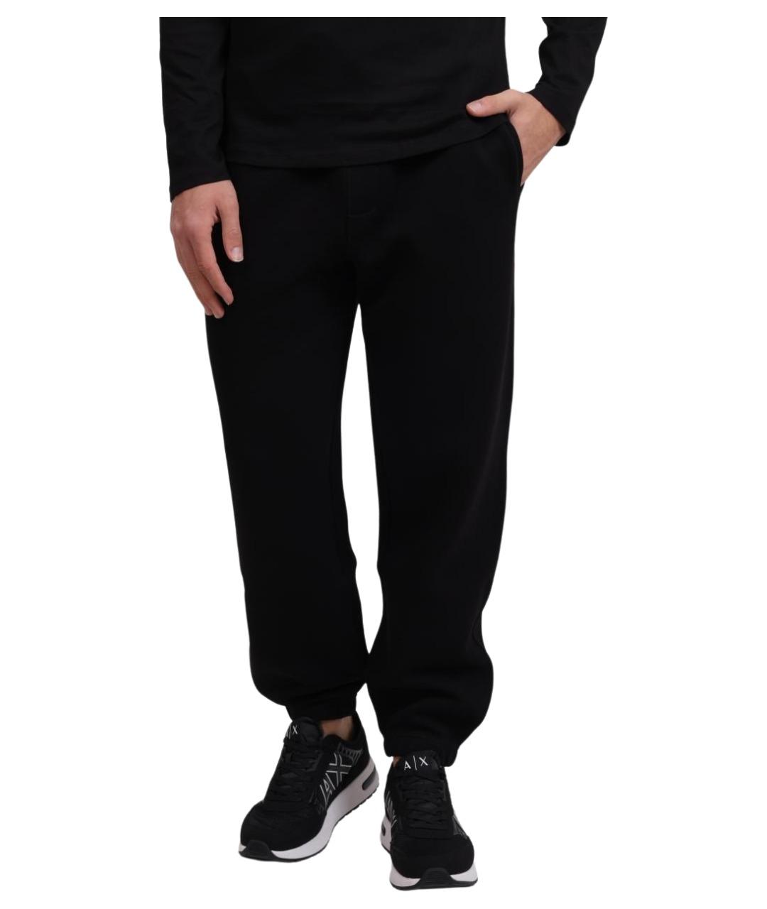 ARMANI EXCHANGE Черные повседневные брюки, фото 1