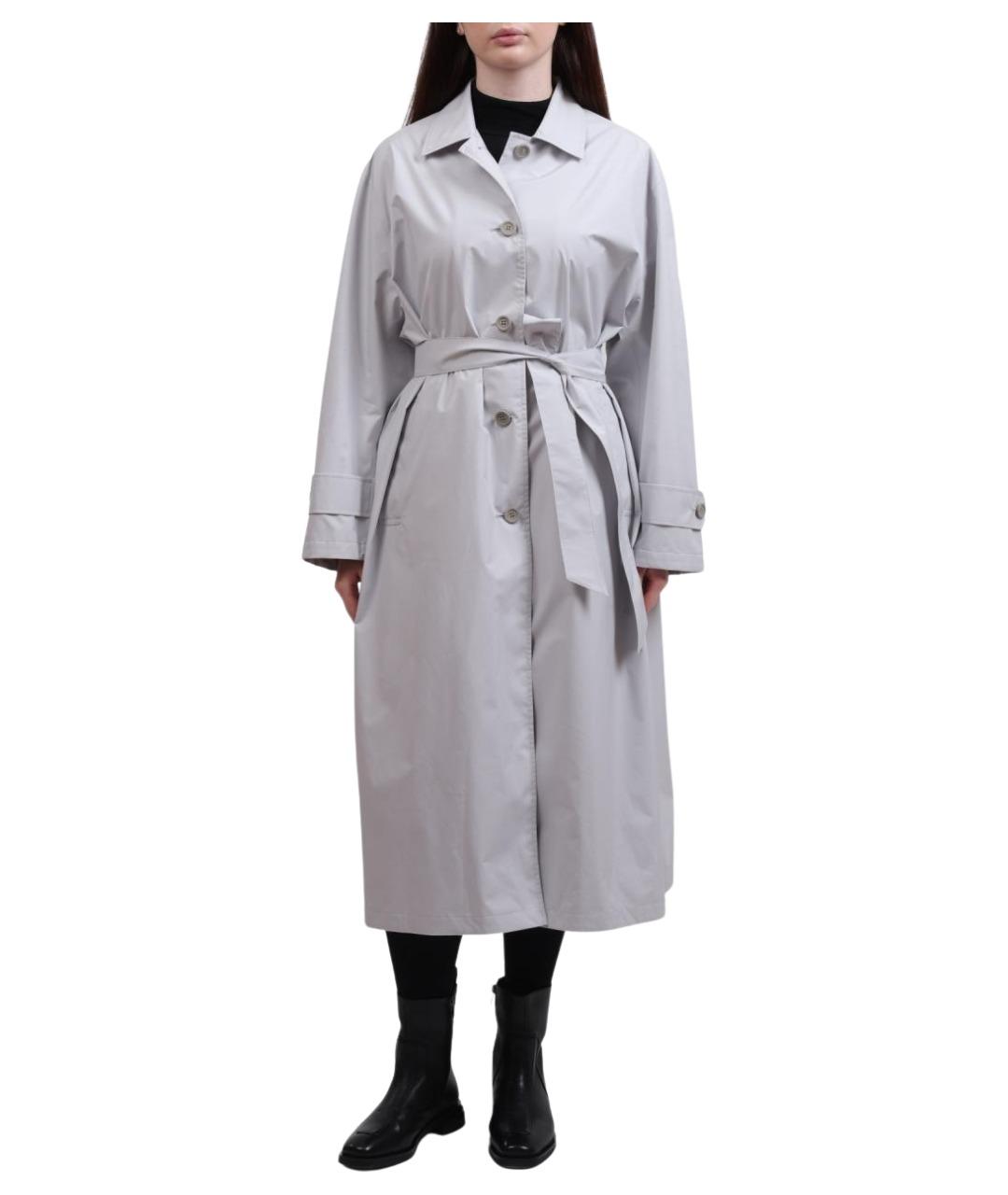 HERNO Серый тренч/плащ, фото 1