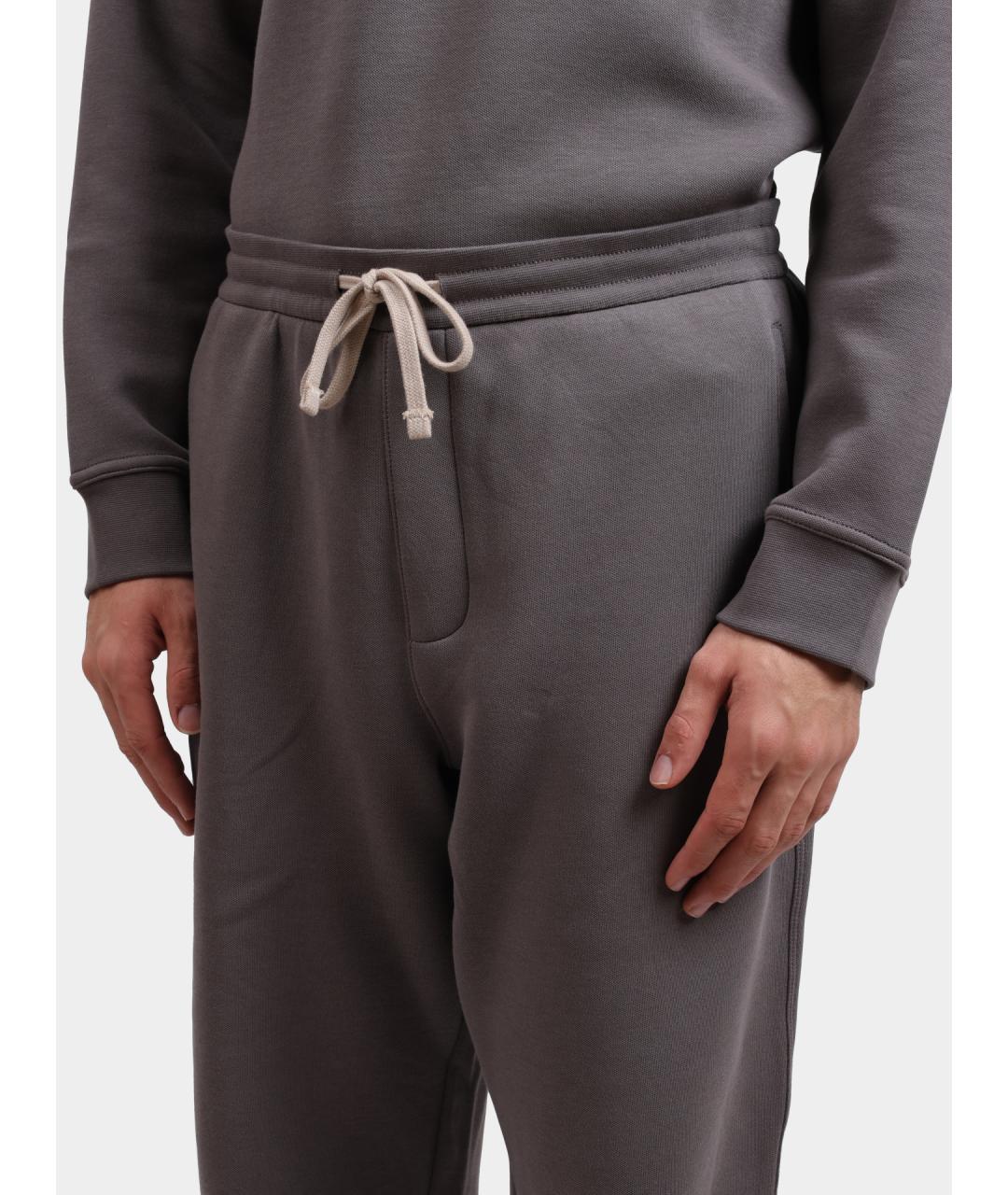 ARMANI EXCHANGE Серые повседневные брюки, фото 4
