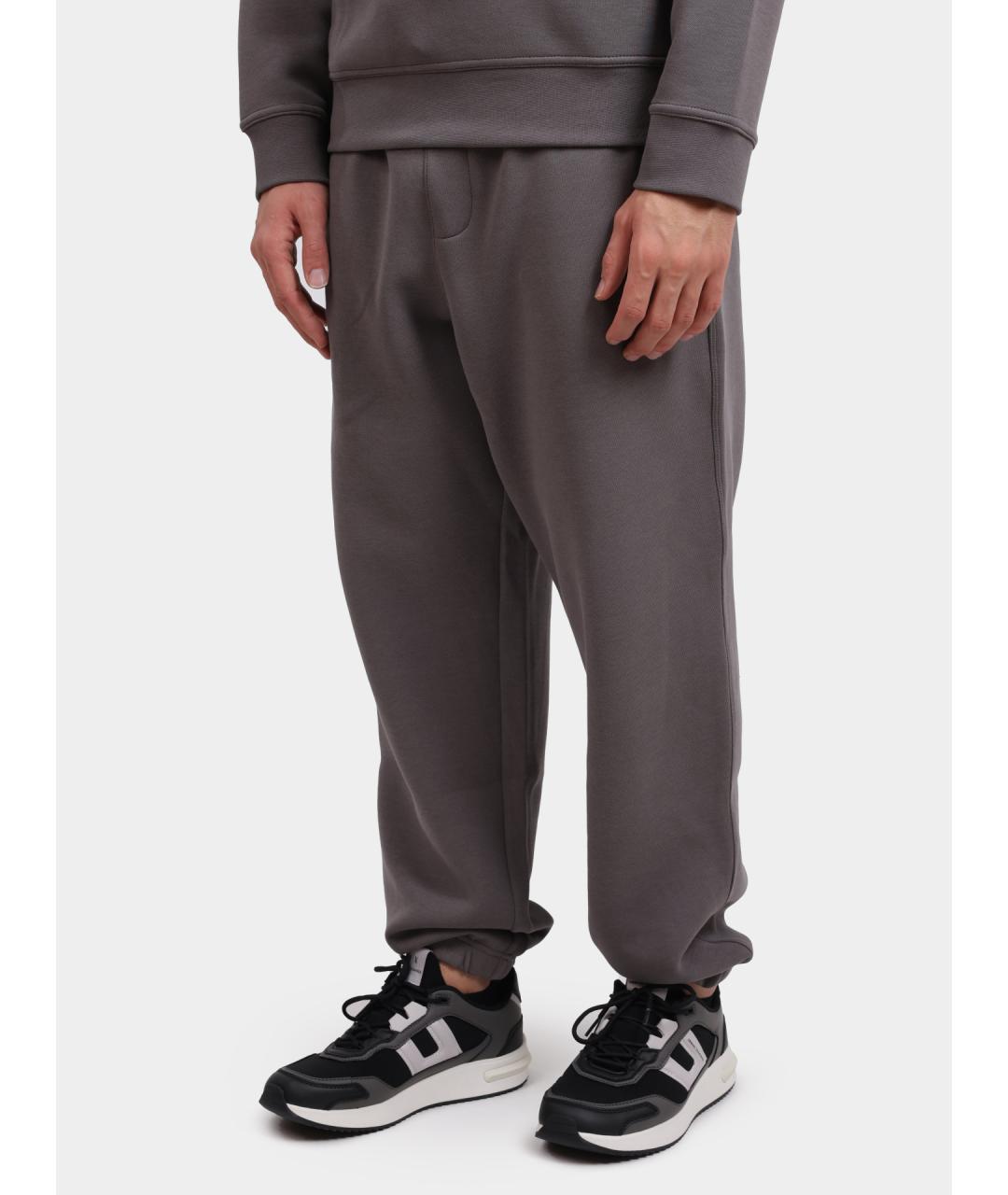 ARMANI EXCHANGE Серые повседневные брюки, фото 3