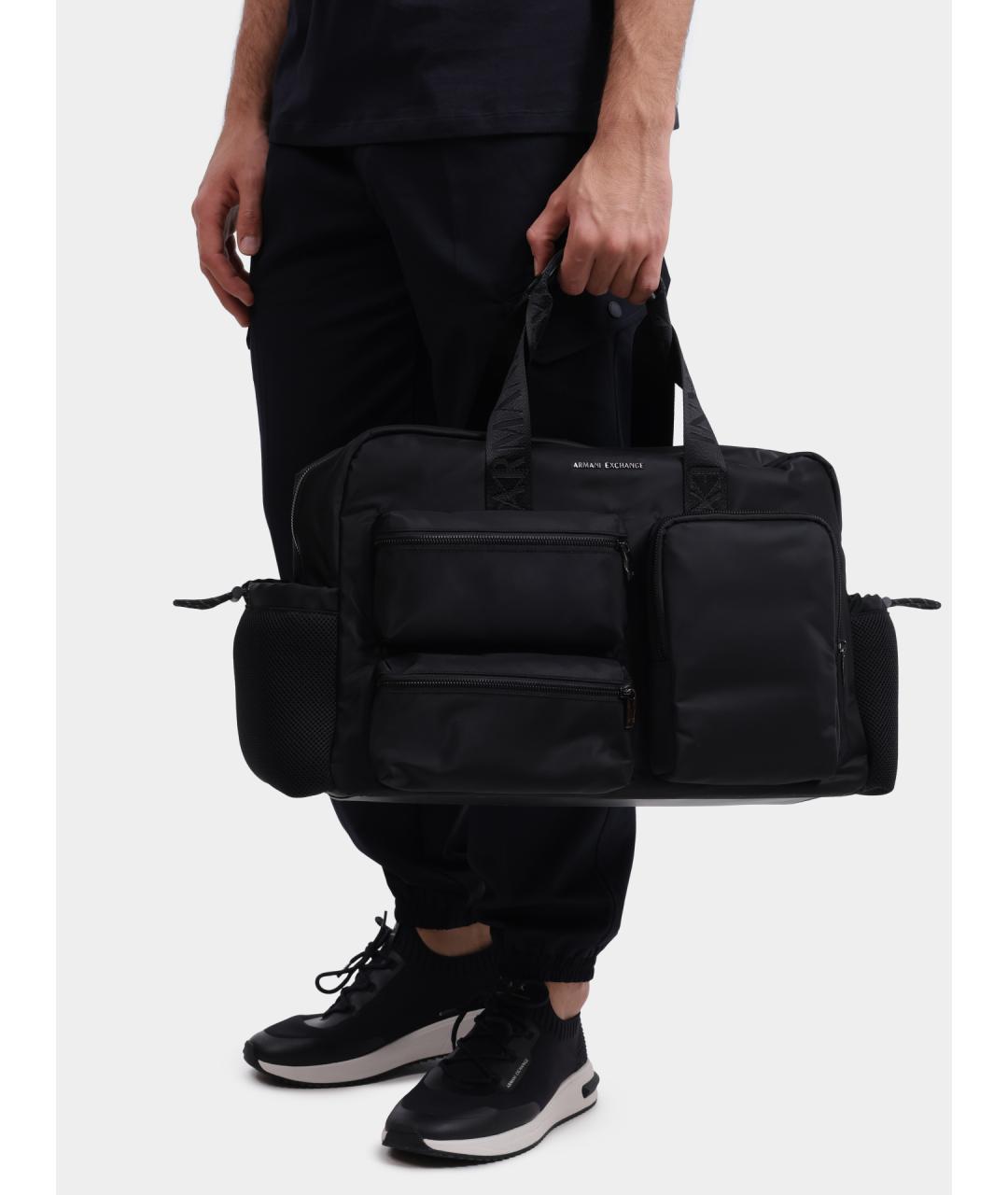 ARMANI EXCHANGE Черная сумка на плечо, фото 2