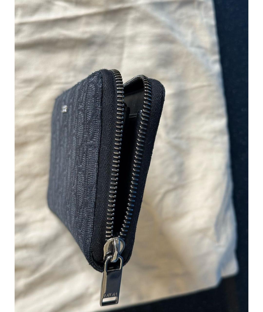 CHRISTIAN DIOR Черный кошелек, фото 5