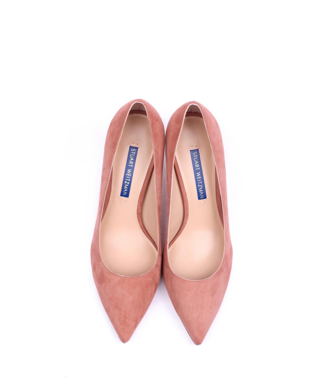 STUART WEITZMAN Замшевые туфли, фото 3