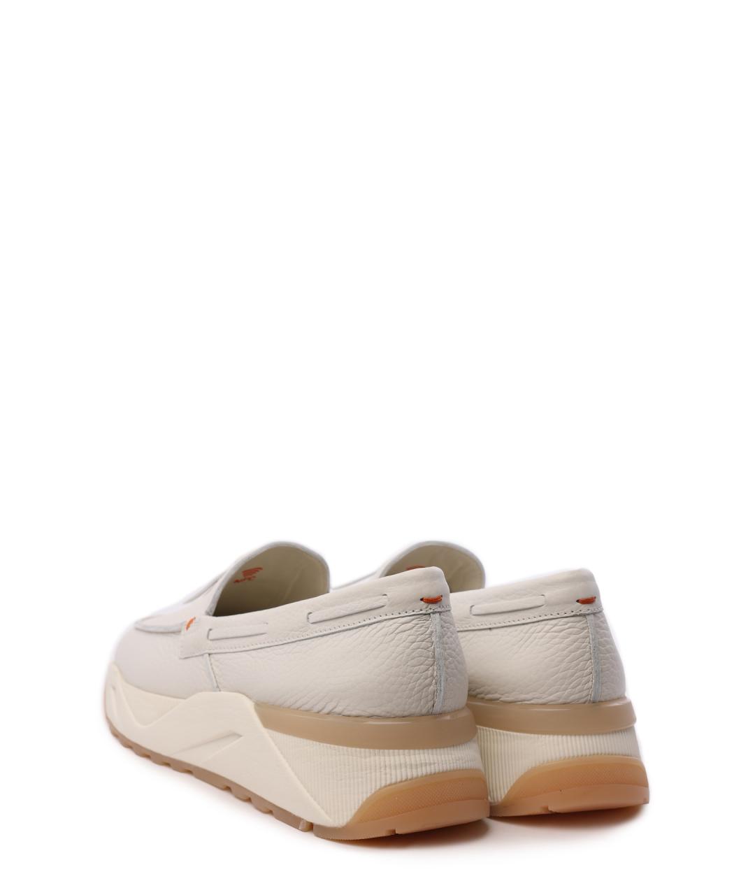 SANTONI Кожаные мокасины, фото 3