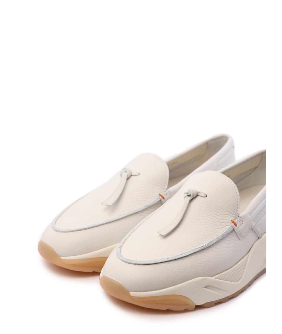 SANTONI Кожаные мокасины, фото 6