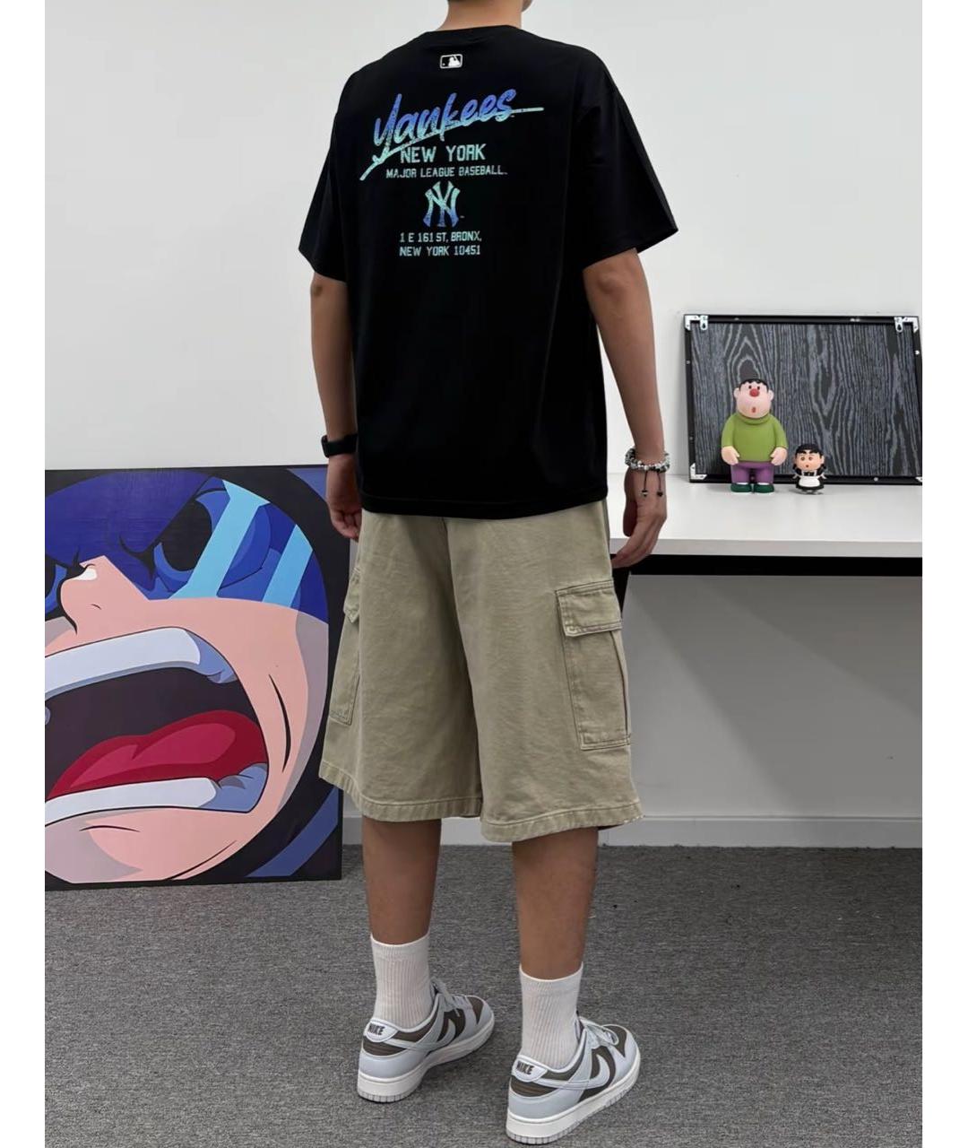 NIKE Мульти кожаные низкие кроссовки / кеды, фото 8