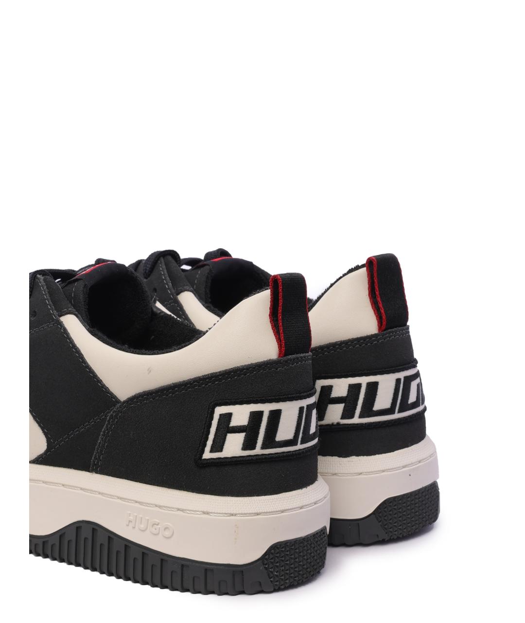 HUGO Мульти кожаные низкие кроссовки / кеды, фото 6